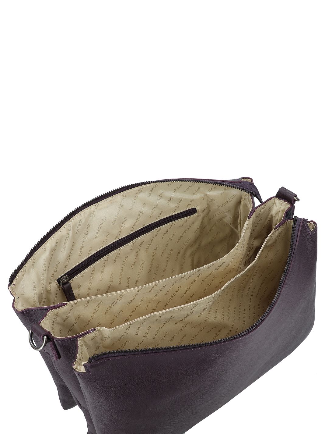 Harbour 2nd Just Pure Borsa a spalla Vera Pelle 35 cm