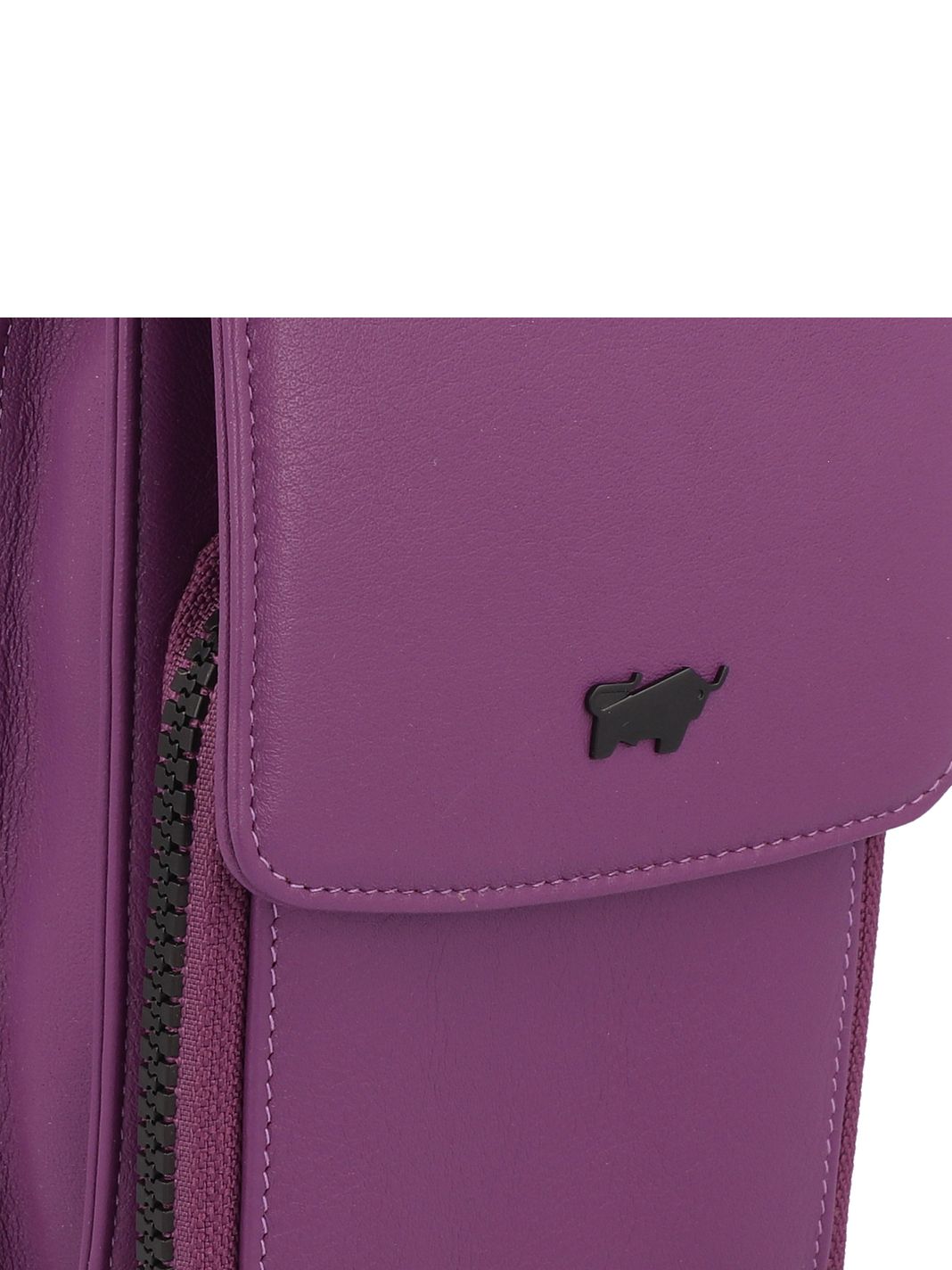 Braun Büffel Capri Mini Borsa Borsa a tracolla Vera Pelle 10 cm Braun Büffel Capri Mini Borsa Borsa a tracolla Vera Pelle 10 cm