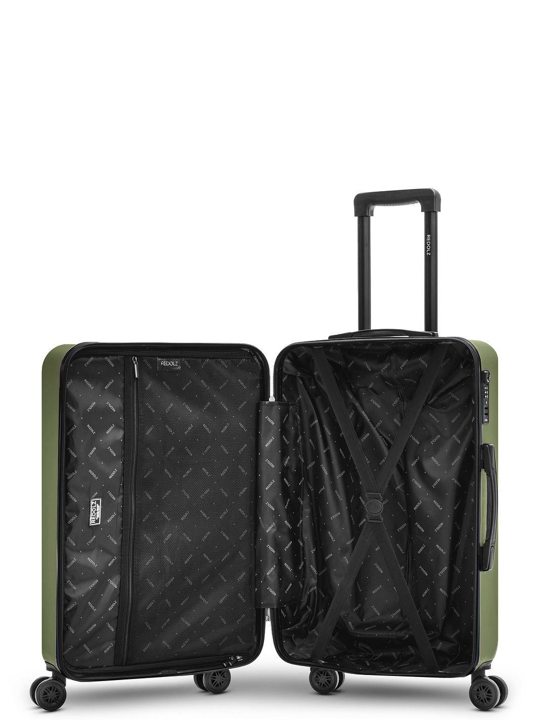 Redolz Essentials 09 3-SET 4 ruote Set di valigie 3 pezzi