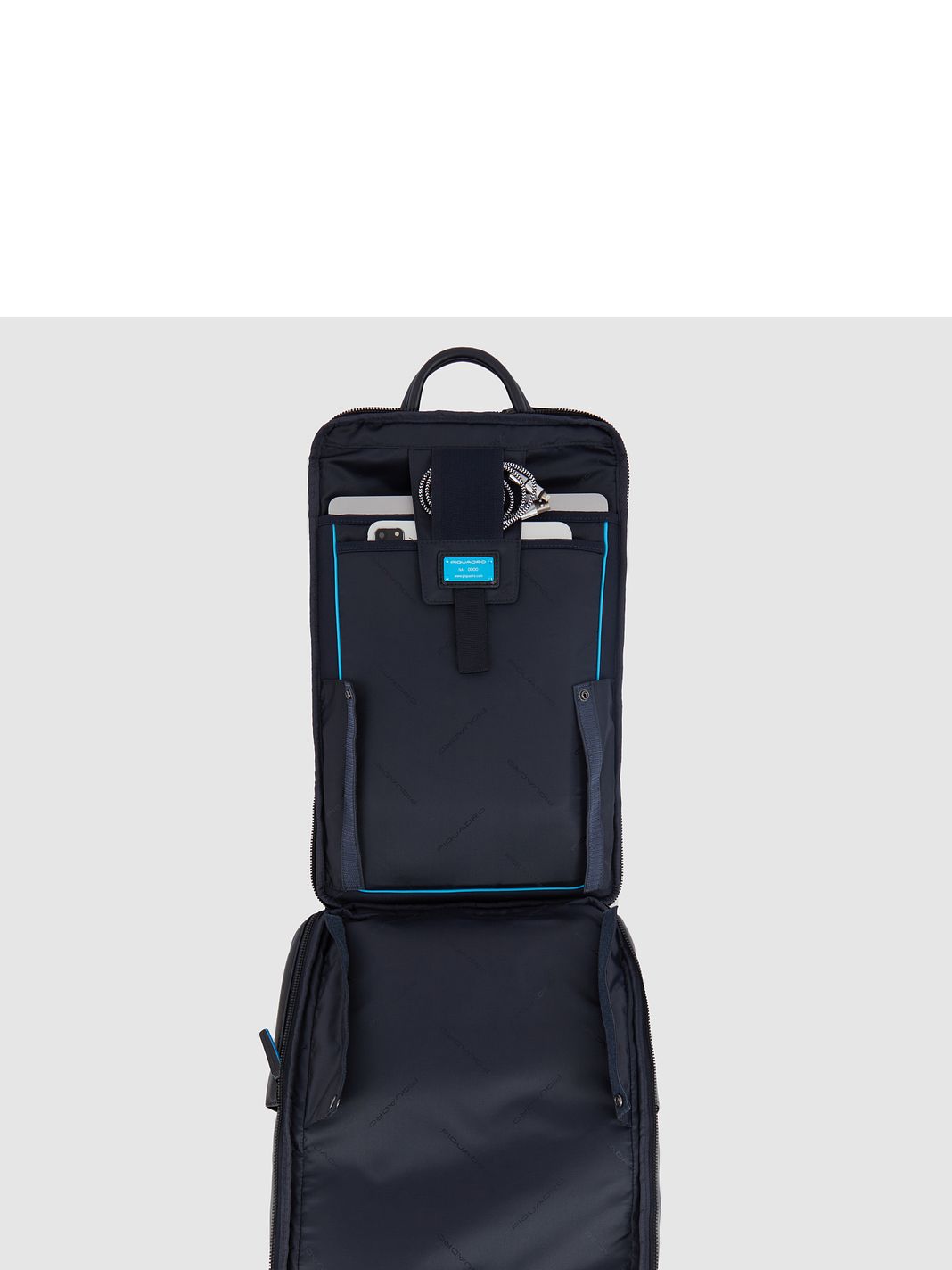 Piquadro Blue Square Revamp Zaino da lavoro Protezione RFID Vera Pelle 43 cm Vano porta PC Piquadro Blue Square Revamp Zaino da lavoro Protezione RFID Vera Pelle 43 cm Vano porta PC
