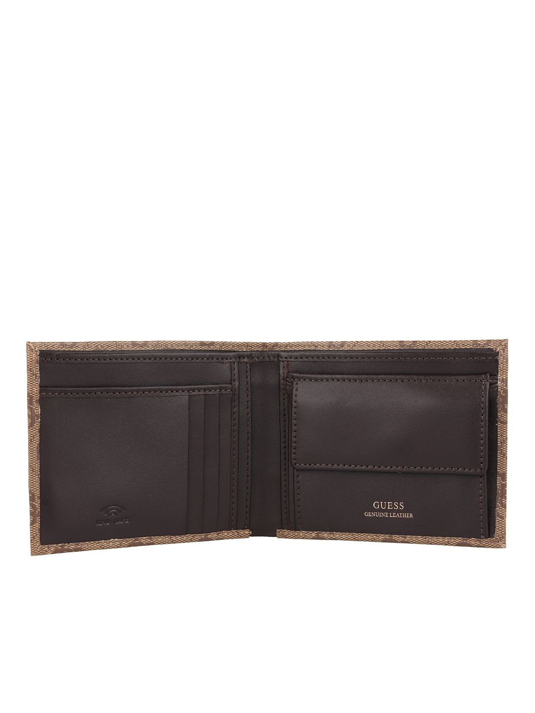 Guess Mito Portafoglio Protezione RFID Vera Pelle 12 cm Guess Mito Portafoglio Protezione RFID Vera Pelle 12 cm