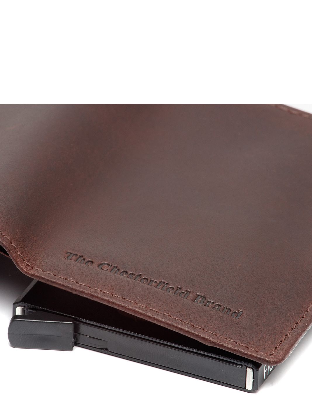 The Chesterfield Brand Lagos Custodia per carta di credito Protezione RFID Vera Pelle 6.5 cm