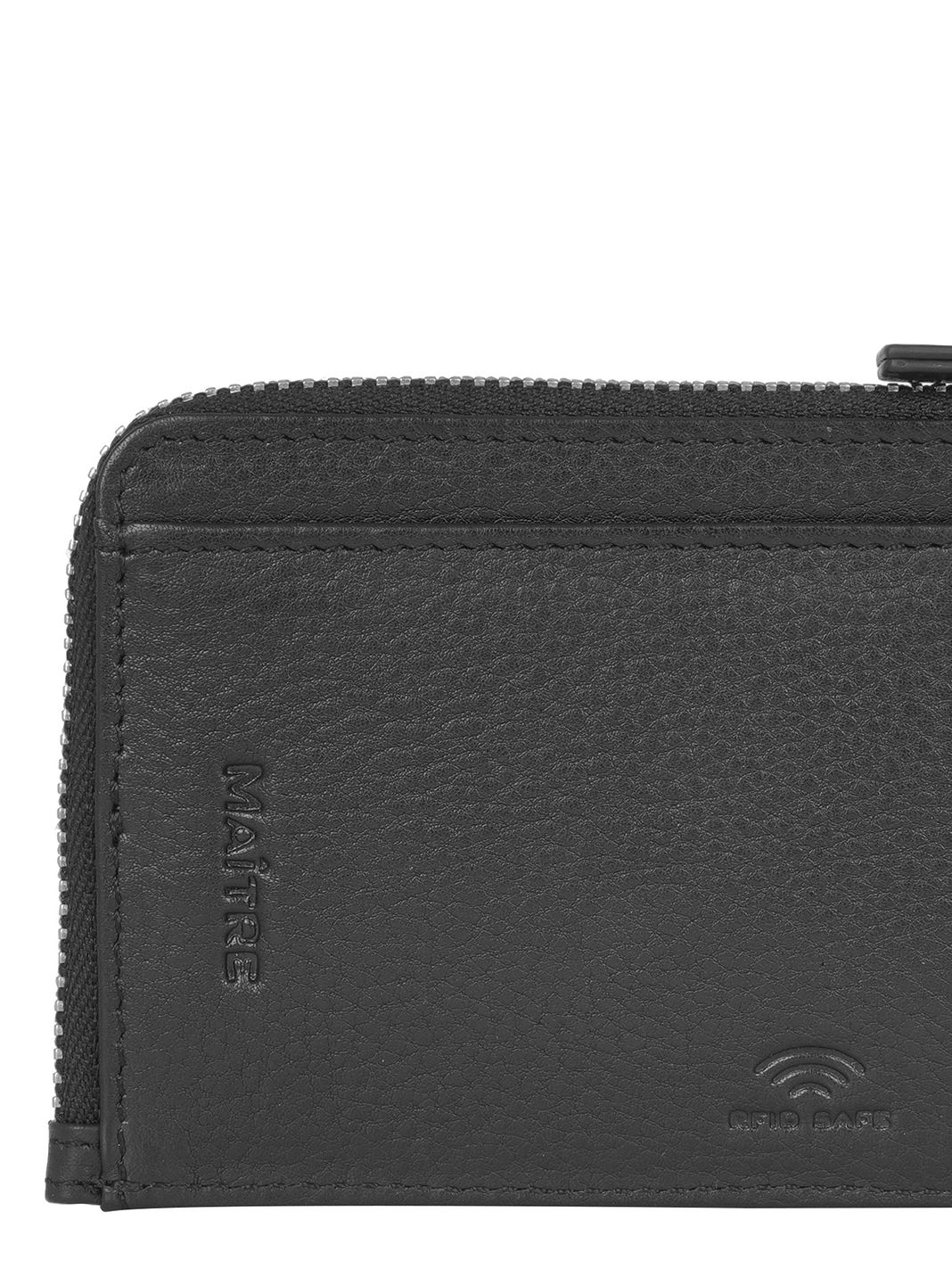 Maître Ellern Custodia per carta di credito Protezione RFID Vera Pelle 13 cm Maître Ellern Custodia per carta di credito Protezione RFID Vera Pelle 13 cm