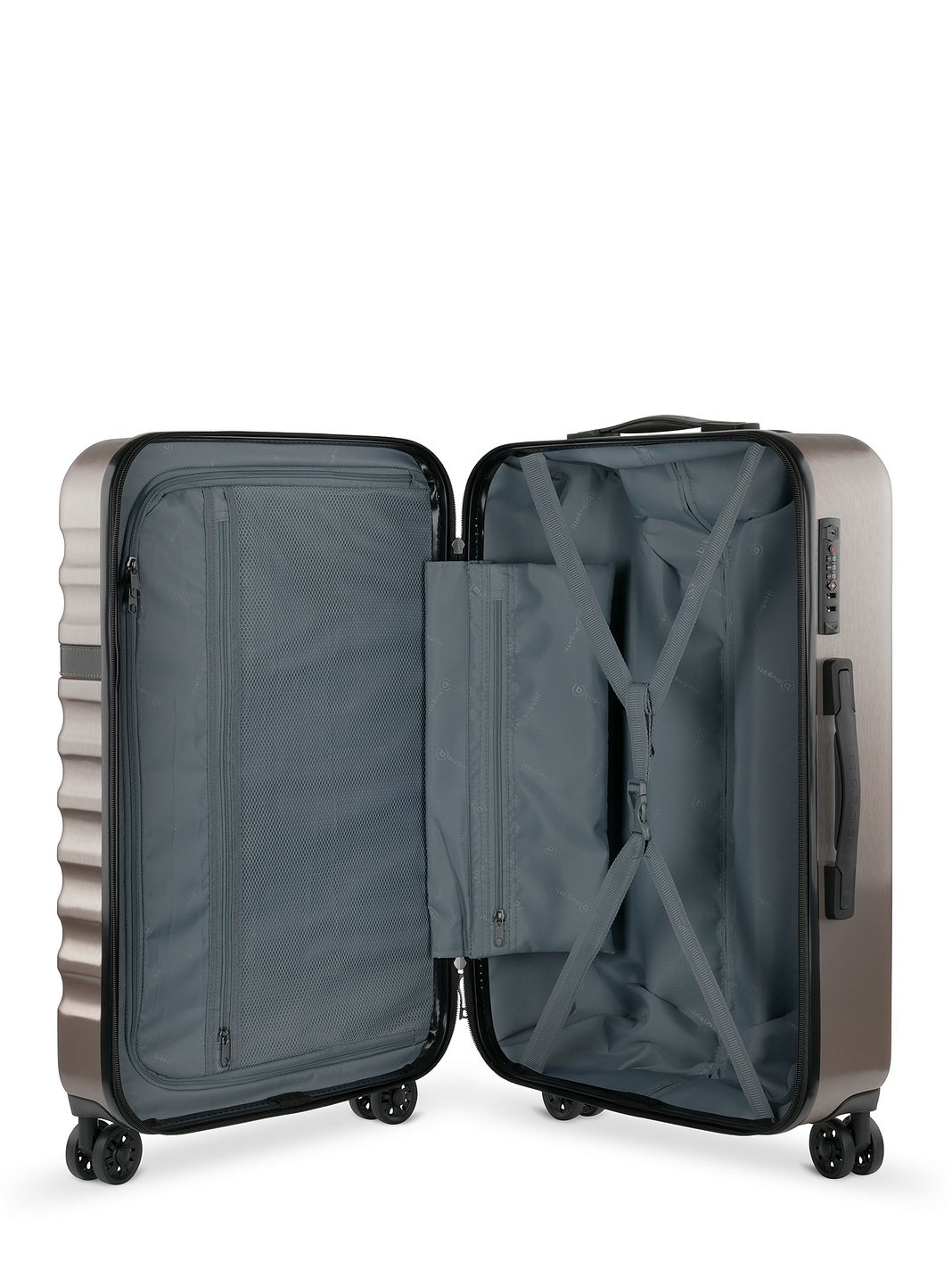 bugatti Corium 4 ruote Set di valigie 3 pezzi
