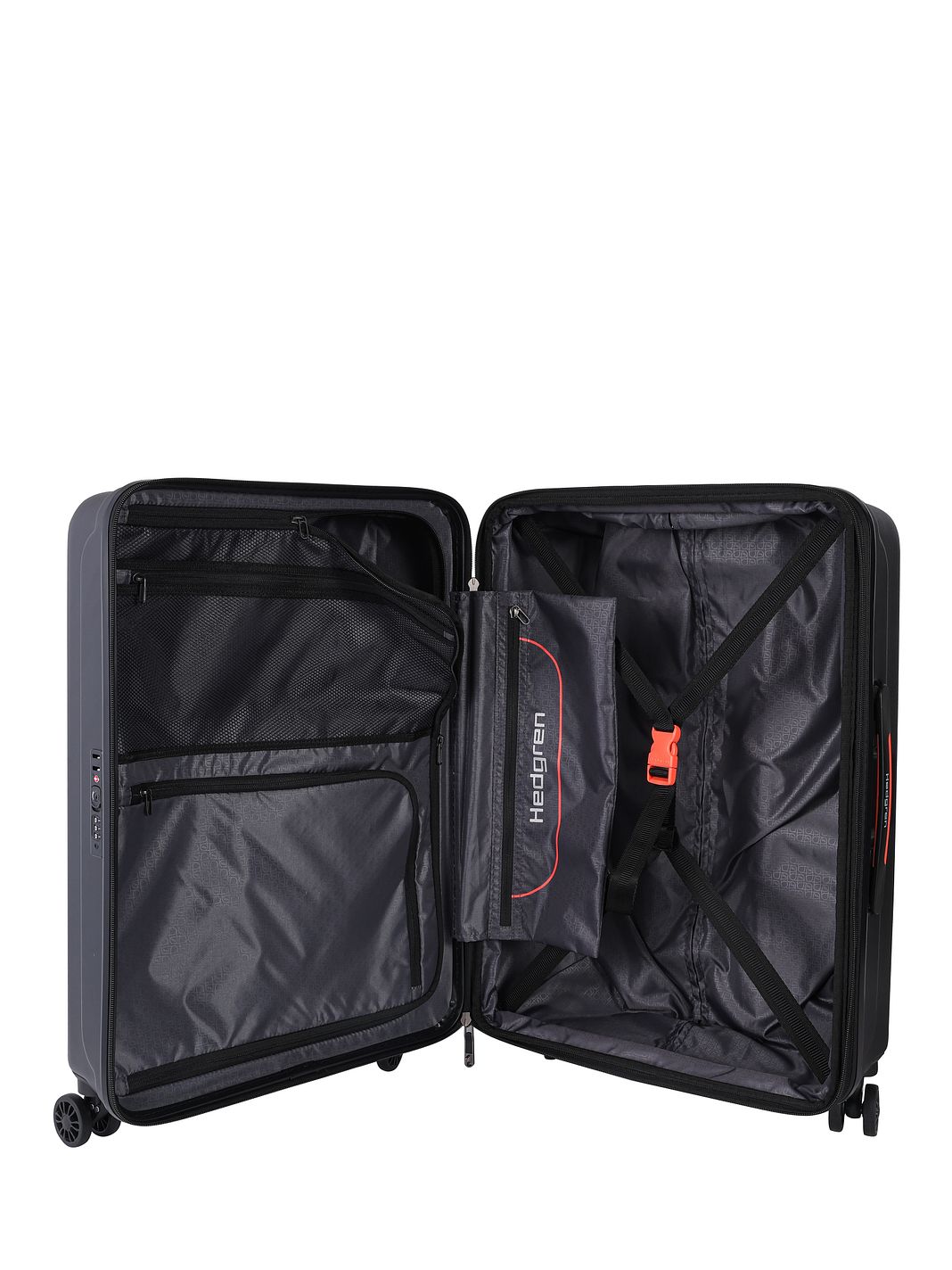 Hedgren Comby Grip M Exp 4 ruote Carrello M 65 cm espandibile Hedgren Comby Grip M Exp 4 ruote Carrello M 65 cm espandibile