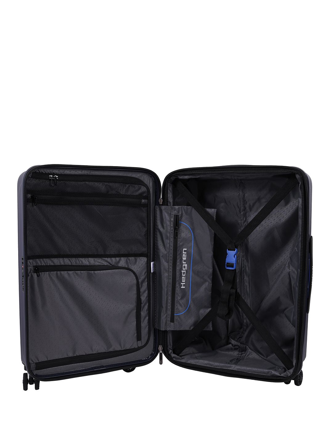 Hedgren Comby Grip M Exp 4 ruote Carrello M 65 cm espandibile Hedgren Comby Grip M Exp 4 ruote Carrello M 65 cm espandibile