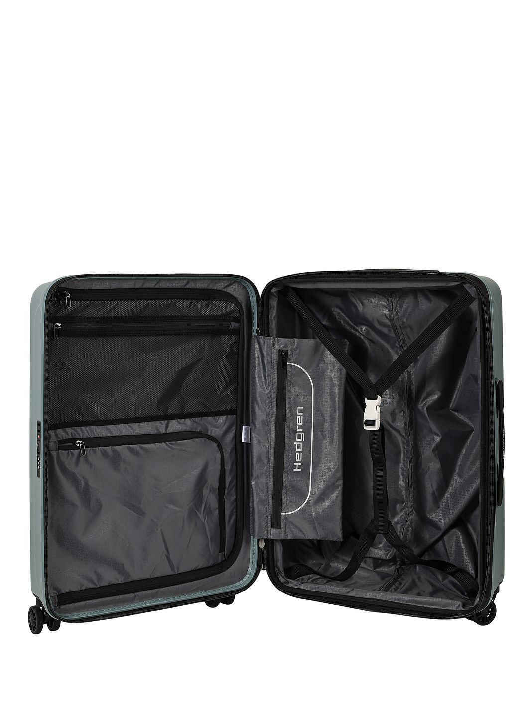 Hedgren Comby Grip M Exp 4 ruote Carrello M 65 cm espandibile Hedgren Comby Grip M Exp 4 ruote Carrello M 65 cm espandibile