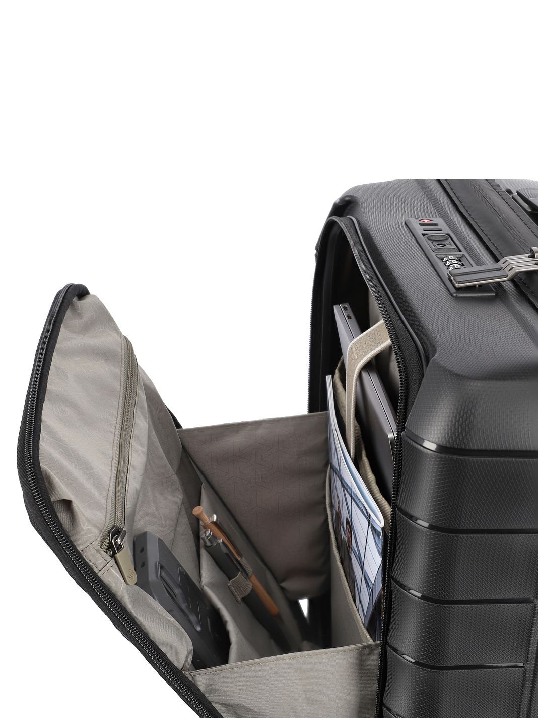 Travelite Mooby 4 ruote Trolley cabina 55 cm Vano porta PC Travelite Mooby 4 ruote Trolley cabina 55 cm Vano porta PC