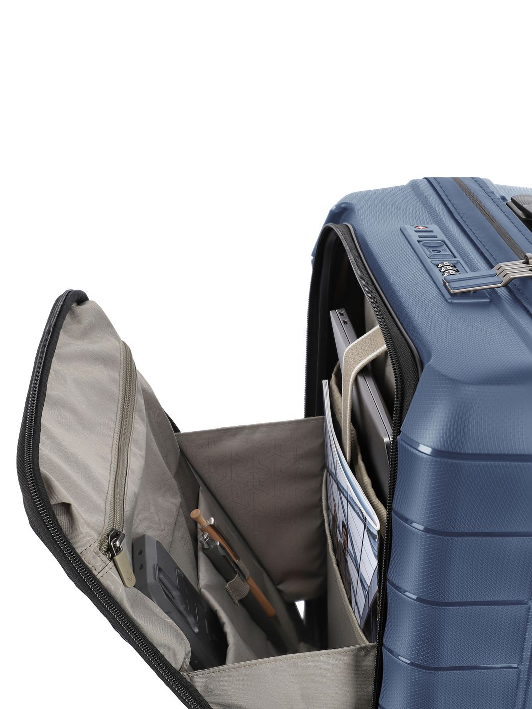 Travelite Mooby 4 ruote Trolley cabina 55 cm Vano porta PC Travelite Mooby 4 ruote Trolley cabina 55 cm Vano porta PC