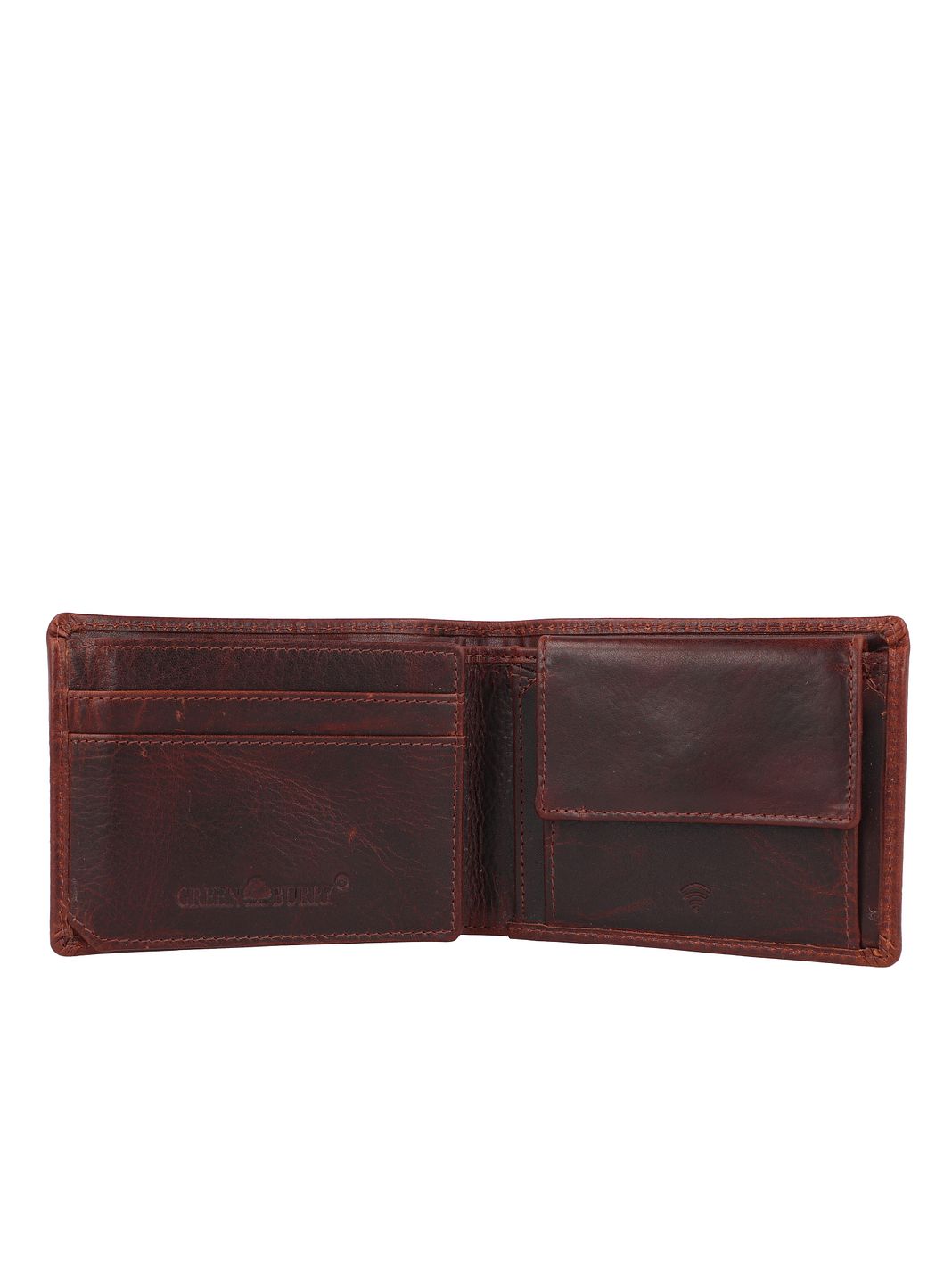 Greenburry Rugged Pung RFID-beskyttelse Læder 11.5 cm