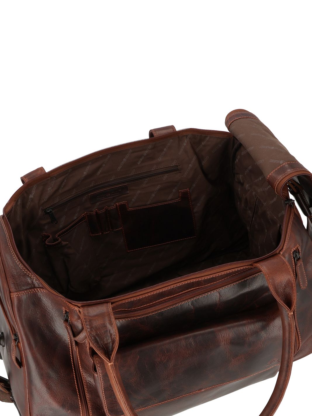 Greenburry Rugged 2-pyöräinen Matkakassi Nahka 53 cm