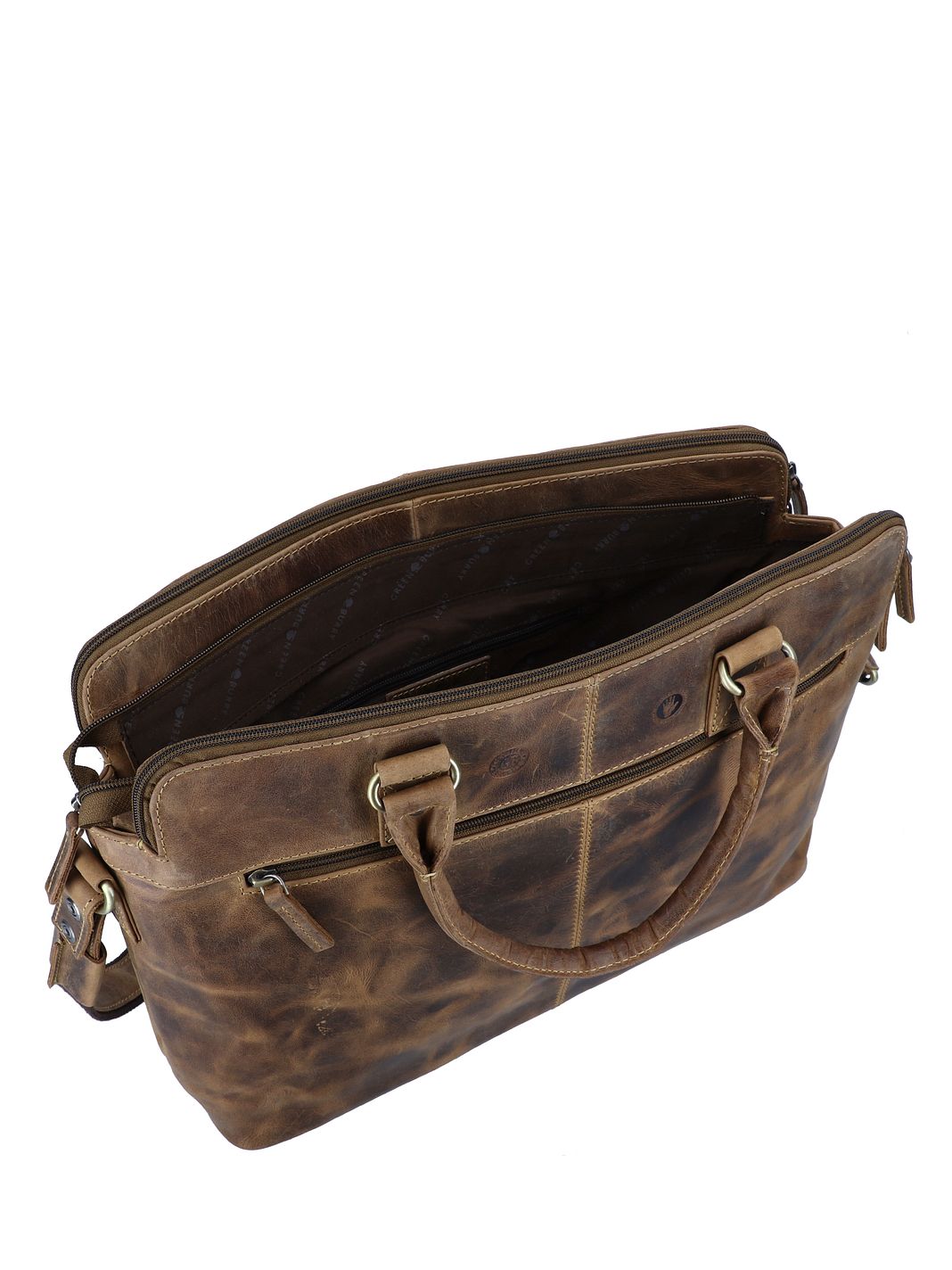Greenburry Vintage Shopper taske Læder 40 cm