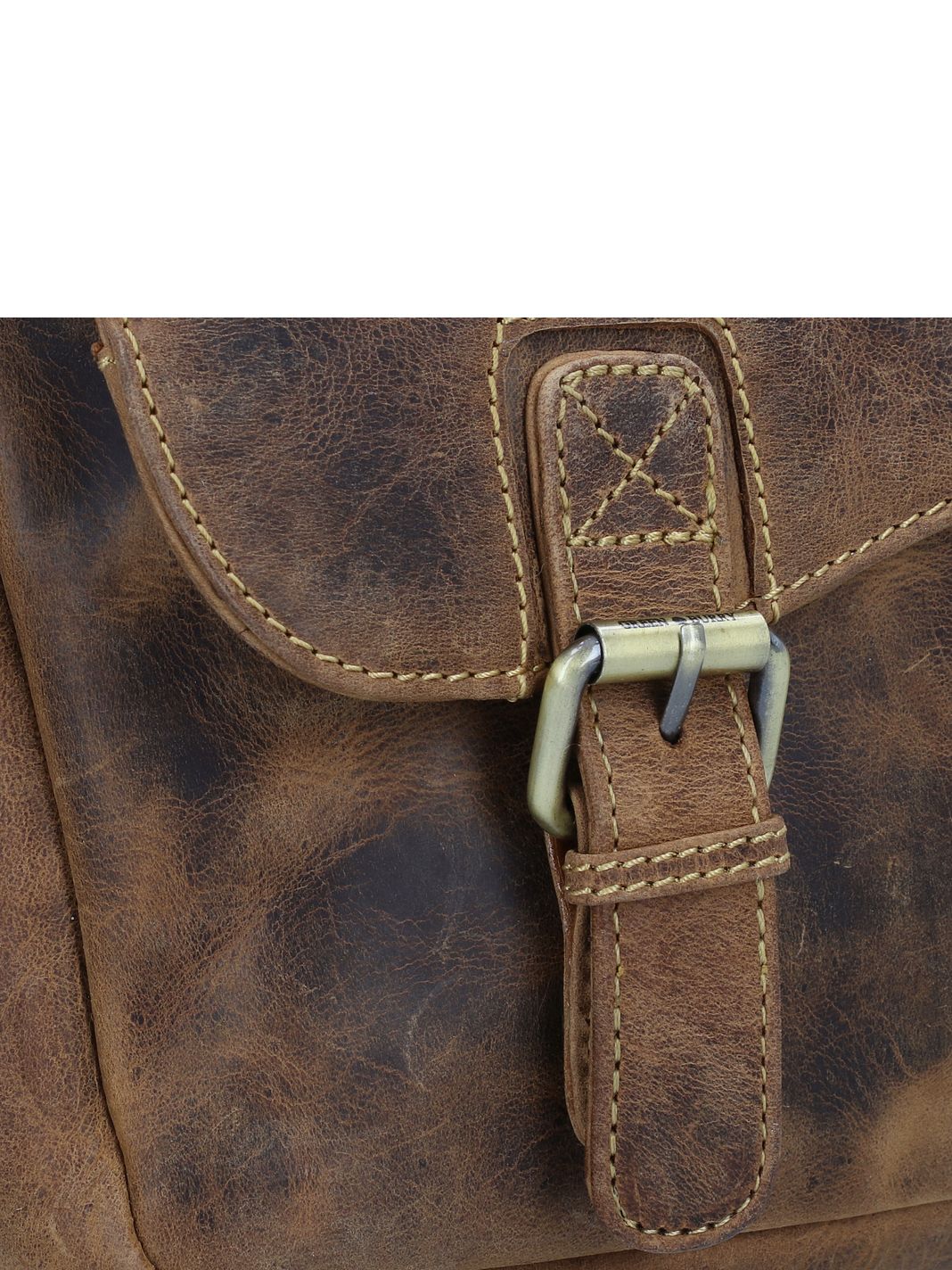 Greenburry Vintage Borsa a tracolla Vera Pelle 26 cm Greenburry Vintage Borsa a tracolla Vera Pelle 26 cm