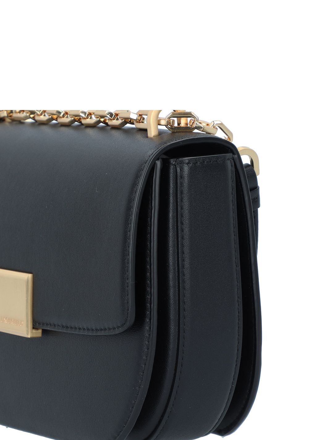 Karl Lagerfeld Forever Borsa a tracolla Vera Pelle 19 cm Karl Lagerfeld Forever Borsa a tracolla Vera Pelle 19 cm