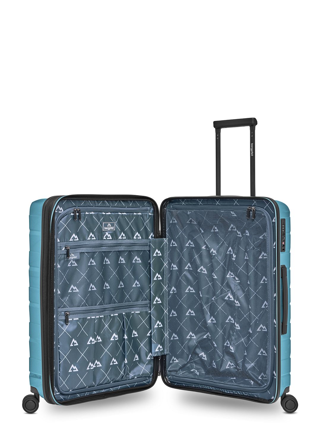 Bergpfeil Travel 4 ruote Set di valigie 3 pezzi espandibile
