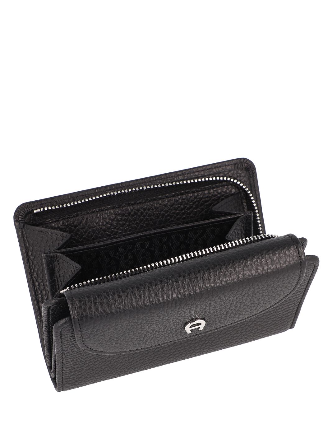 AIGNER Portafoglio Protezione RFID Vera Pelle 14 cm AIGNER Portafoglio Protezione RFID Vera Pelle 14 cm