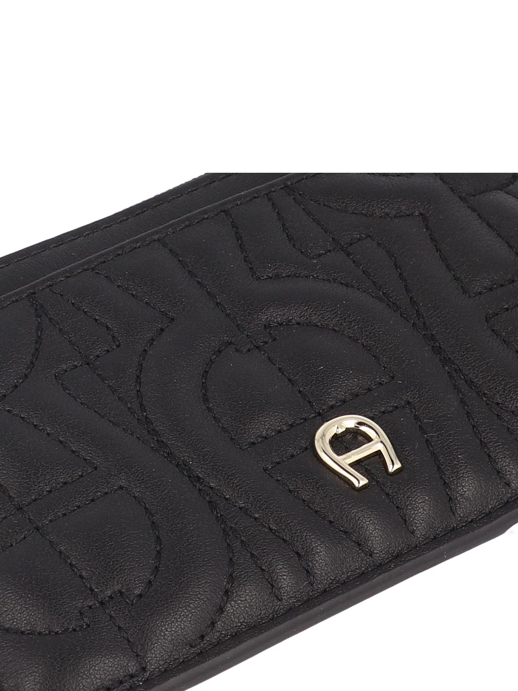 AIGNER Diadora Custodia per carta di credito Vera Pelle 13.5 cm AIGNER Diadora Custodia per carta di credito Vera Pelle 13.5 cm
