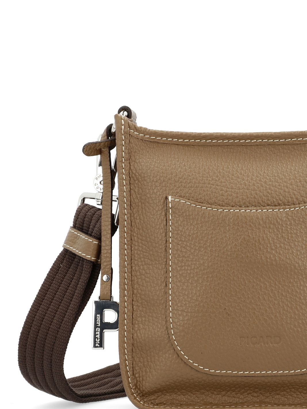 Picard Kronberg Bolsa de hombro Piel natural 18 cm Picard Kronberg Bolsa de hombro Piel natural 18 cm