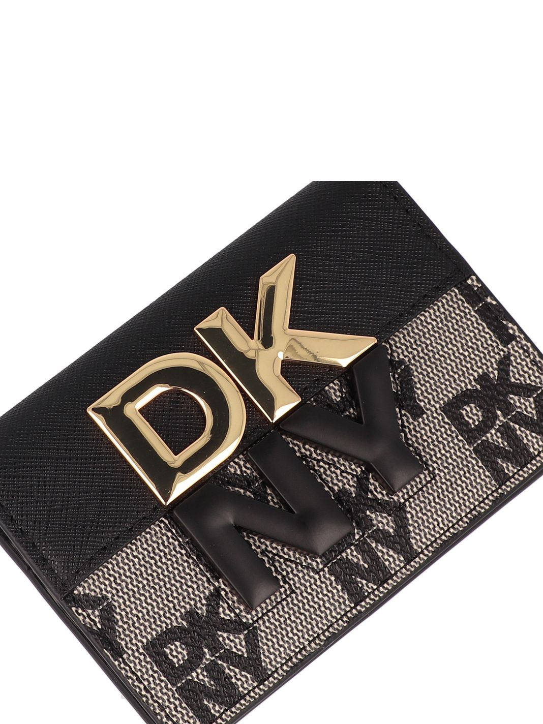 DKNY Echo Custodia per carta di credito Vera Pelle 11 cm