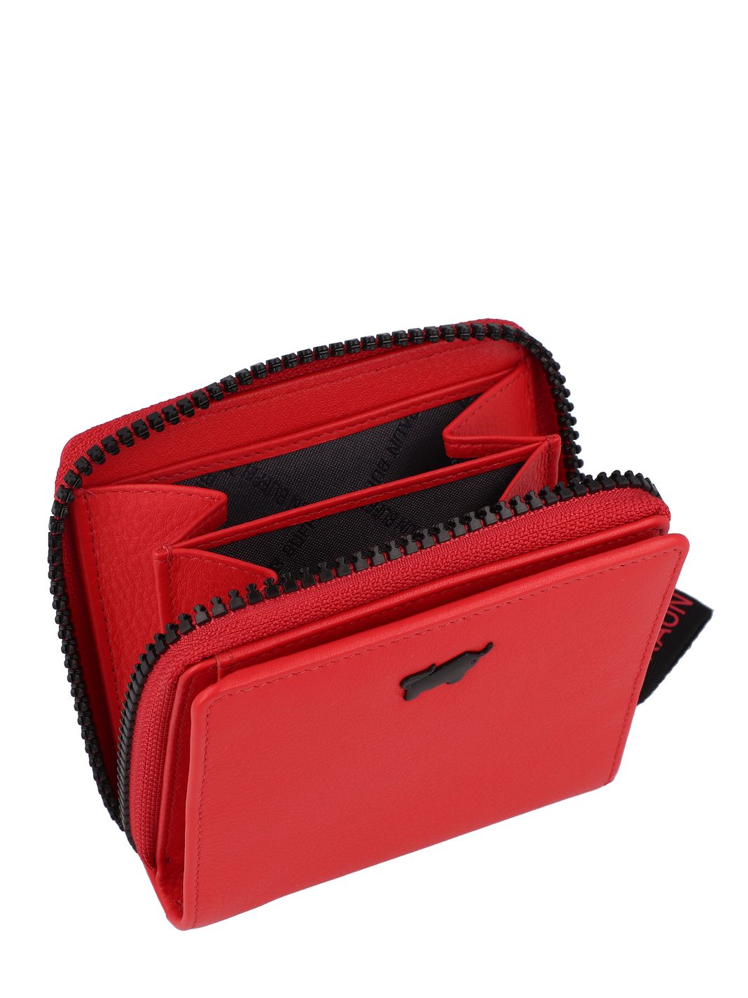 Braun Büffel Capri Portafoglio Protezione RFID Vera Pelle 11 cm Braun Büffel Capri Portafoglio Protezione RFID Vera Pelle 11 cm