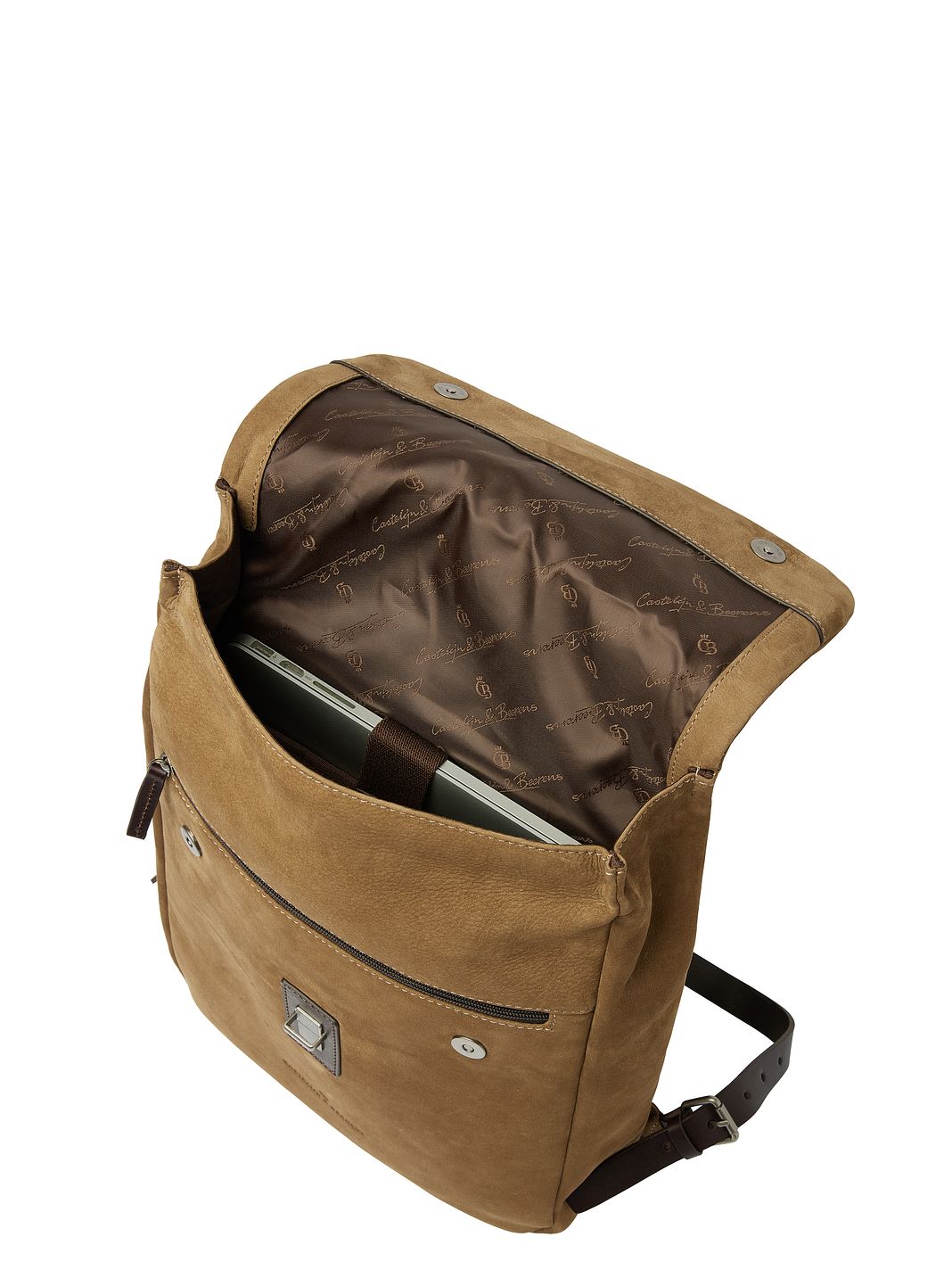 Castelijn & Beerens Veneto Zaino da lavoro Protezione RFID Vera Pelle 39 cm Vano porta PC Castelijn & Beerens Veneto Zaino da lavoro Protezione RFID Vera Pelle 39 cm Vano porta PC