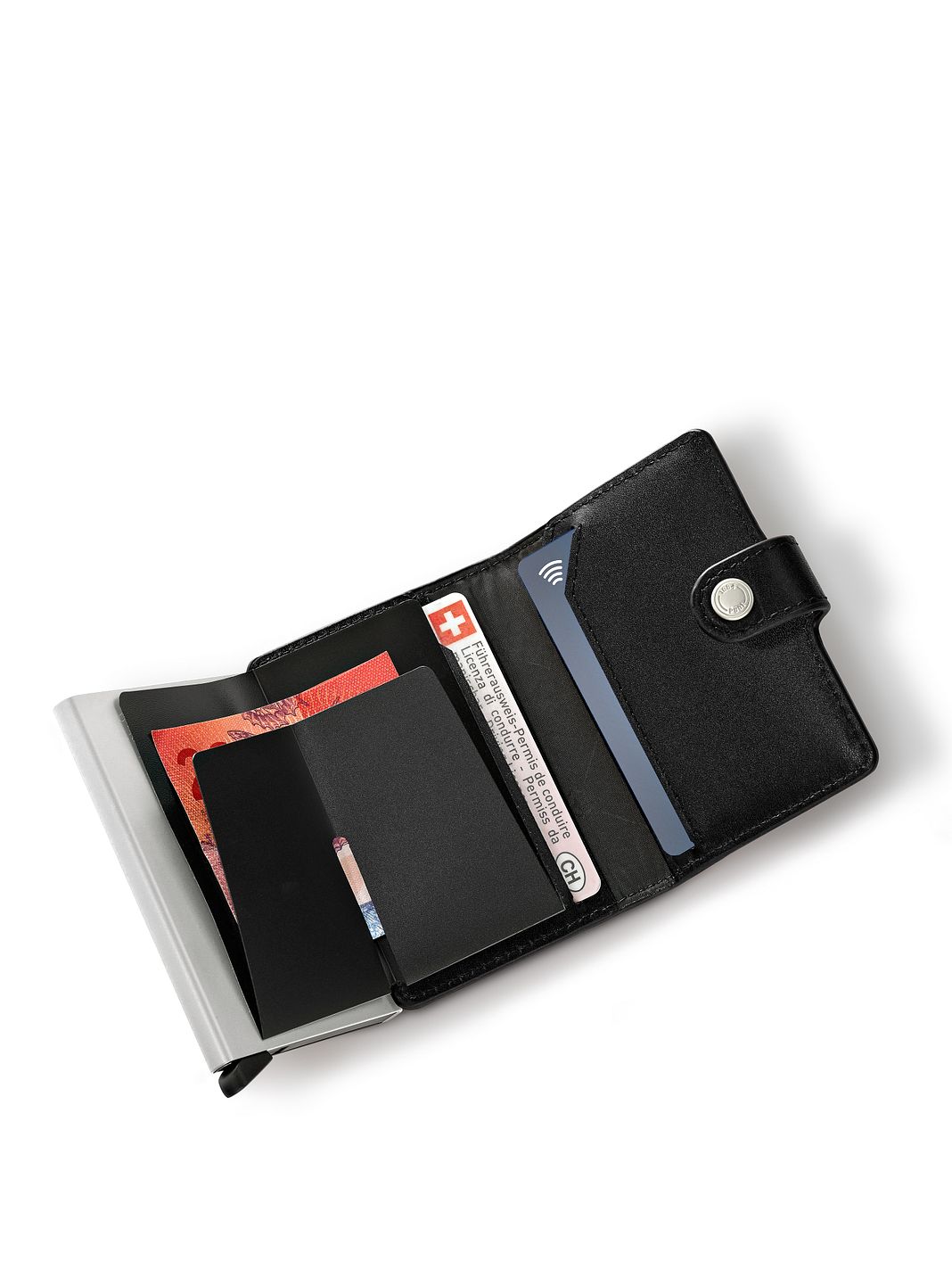 Victorinox Altius Secrid Custodia per carta di credito Protezione RFID Vera Pelle 10 cm Victorinox Altius Secrid Custodia per carta di credito Protezione RFID Vera Pelle 10 cm