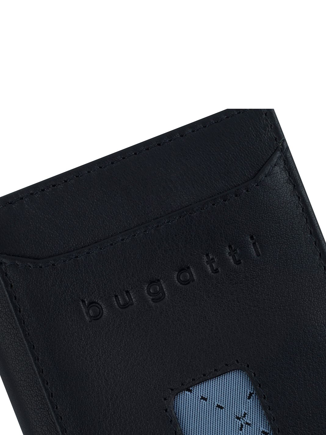 bugatti Secure Slim Portafoglio Protezione RFID Vera Pelle 10 cm bugatti Secure Slim Portafoglio Protezione RFID Vera Pelle 10 cm