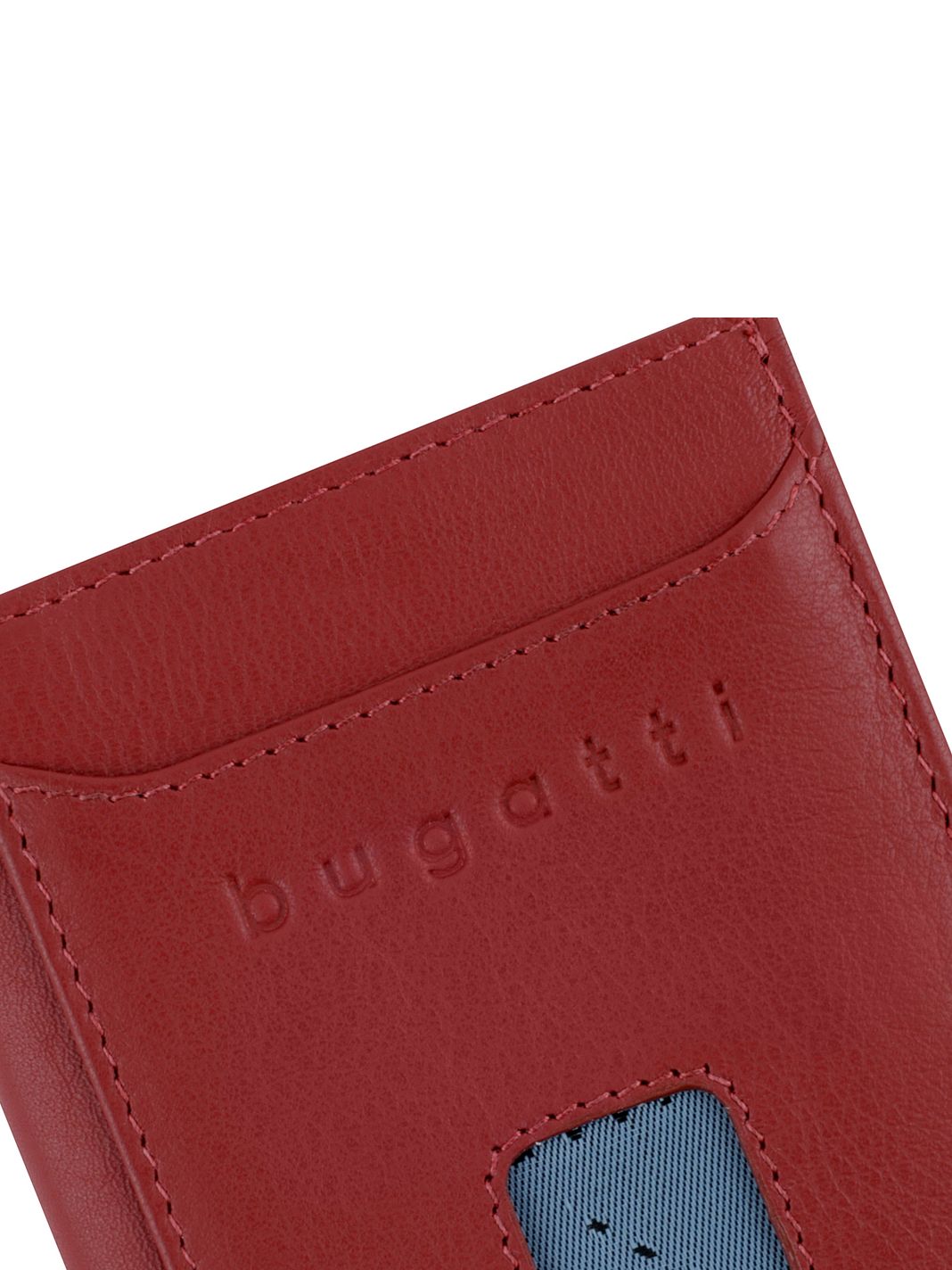 bugatti Secure Slim Portafoglio Protezione RFID Vera Pelle 10 cm bugatti Secure Slim Portafoglio Protezione RFID Vera Pelle 10 cm