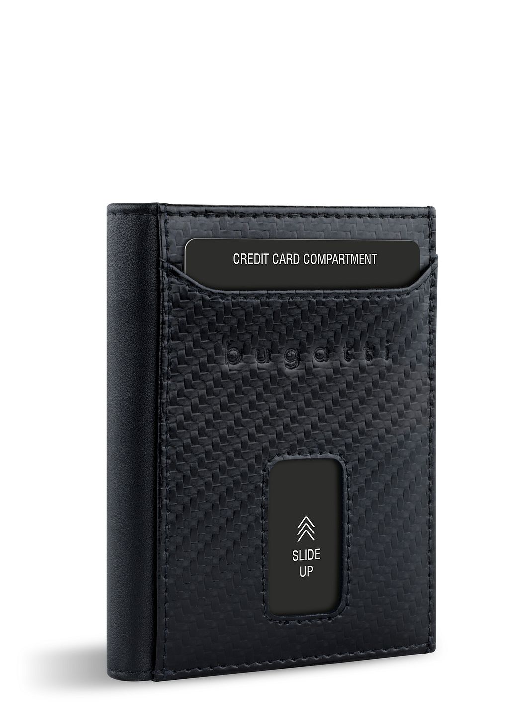 bugatti Secure Slim Portafoglio Protezione RFID Vera Pelle 10 cm bugatti Secure Slim Portafoglio Protezione RFID Vera Pelle 10 cm
