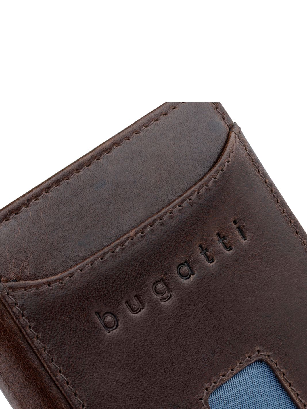 bugatti Secure Slim Portafoglio Protezione RFID Vera Pelle 10 cm bugatti Secure Slim Portafoglio Protezione RFID Vera Pelle 10 cm