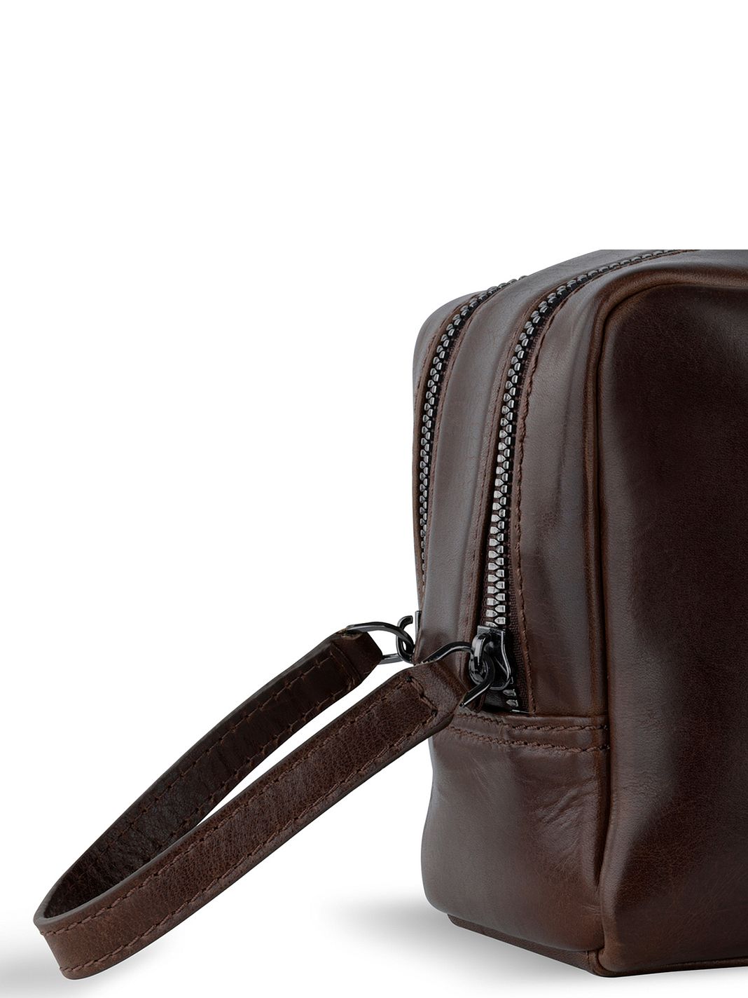 bugatti Romano Borsa da toilette Vera Pelle 25 cm