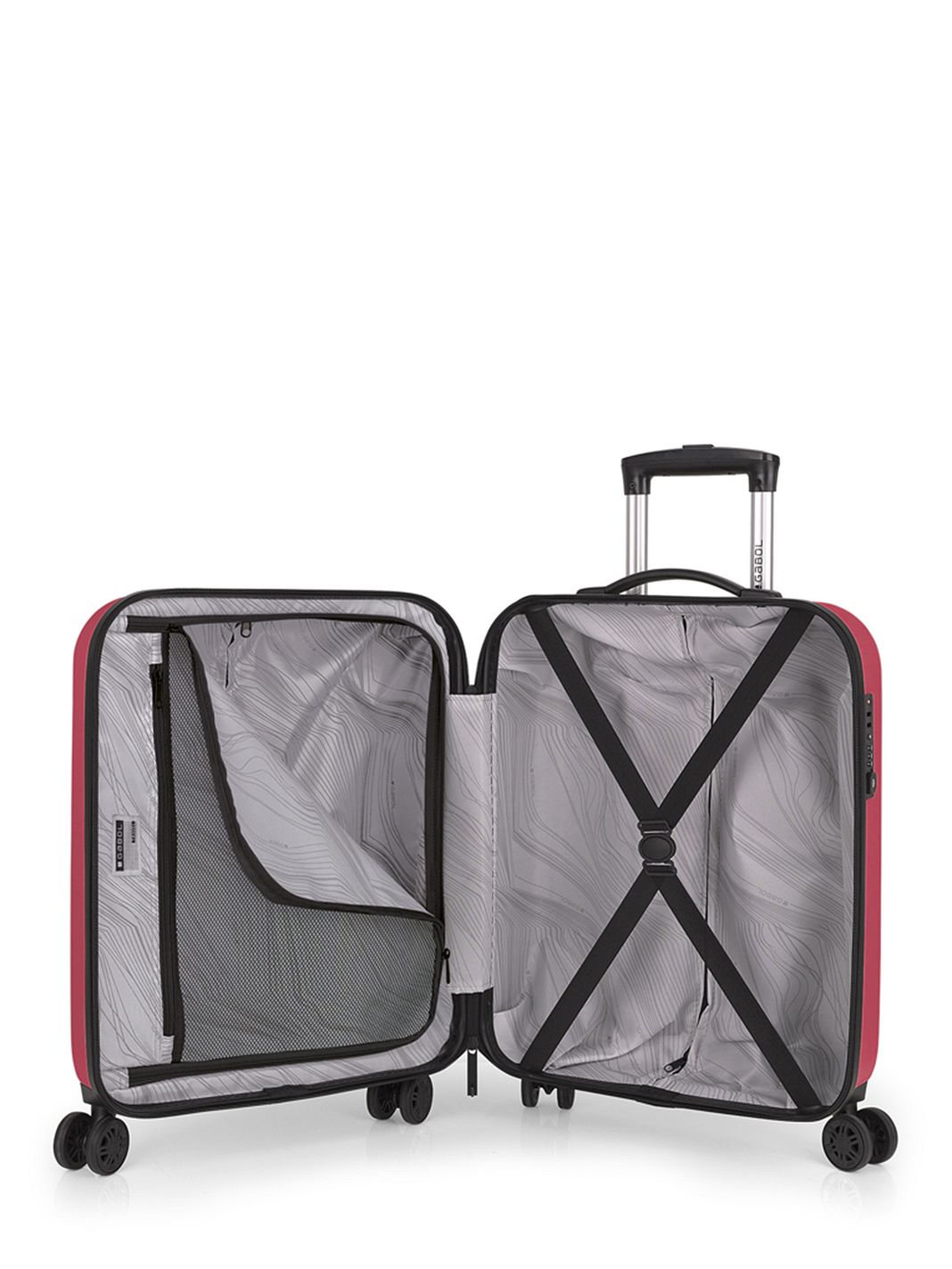 Gabol Paradise XP 4 ruote Set di valigie 3 pezzi espandibile Gabol Paradise XP 4 ruote Set di valigie 3 pezzi espandibile
