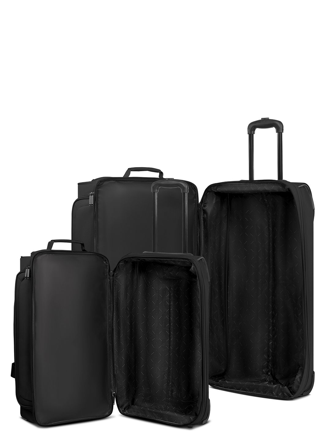 Redolz Set di 2 borse da viaggio Duffle Essentials a 2 ruote, taglie M+L, espandibile Redolz Set di 2 borse da viaggio Duffle Essentials a 2 ruote, taglie M+L, espandibile