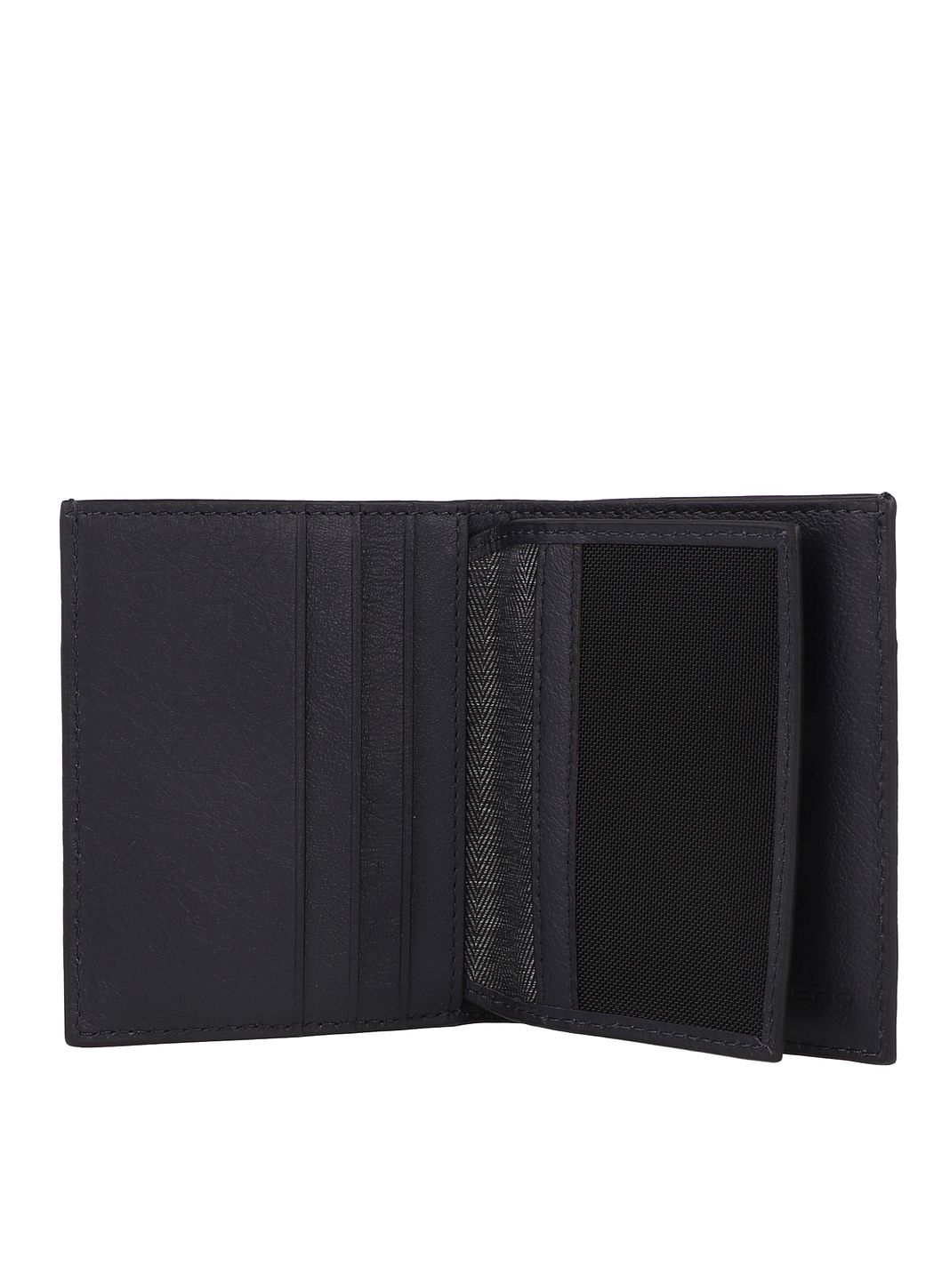 Piquadro Black Square Custodia per carta di credito Protezione RFID Vera Pelle 9 cm Piquadro Black Square Custodia per carta di credito Protezione RFID Vera Pelle 9 cm