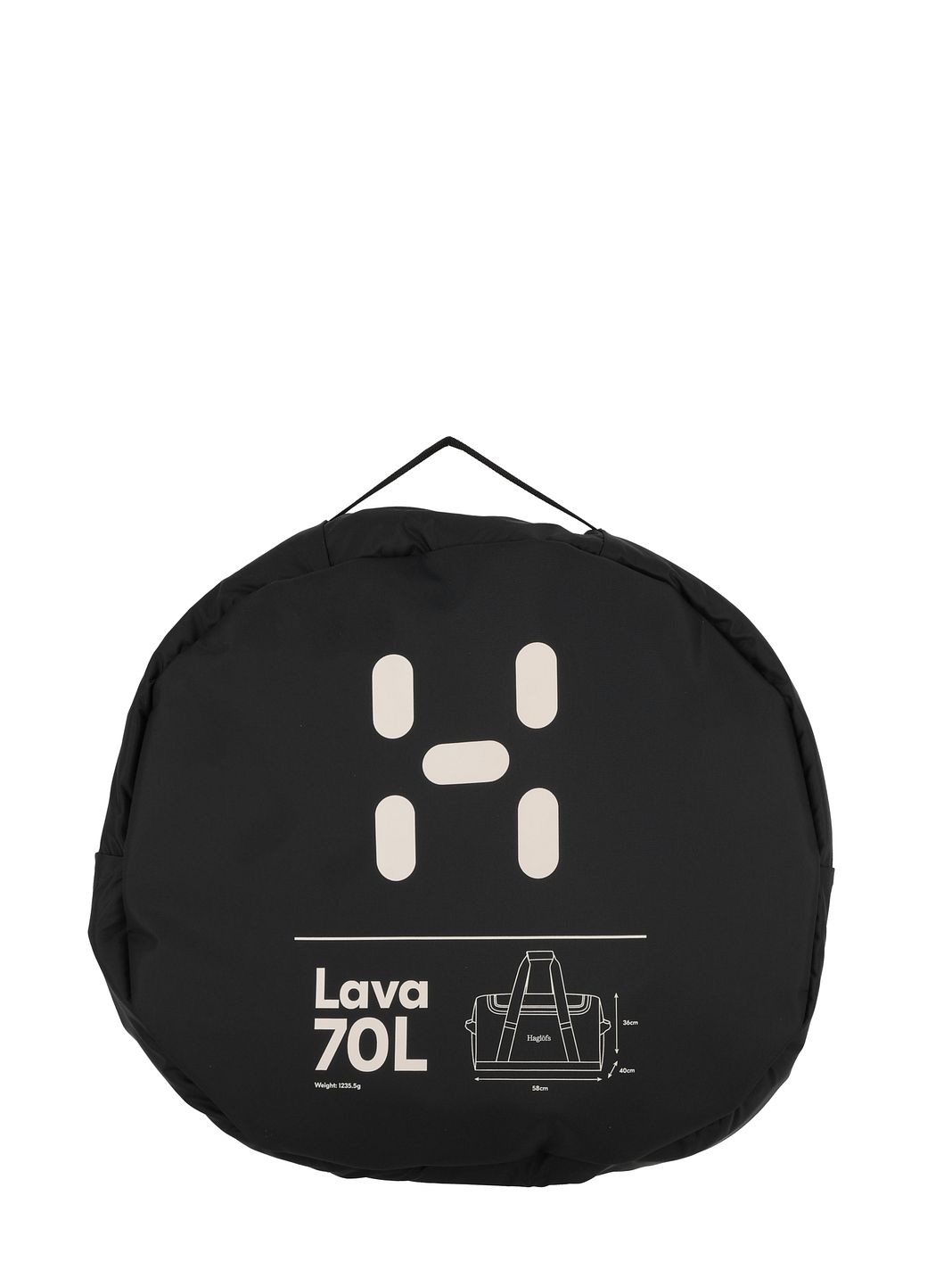 Haglöfs Lava 70 Borsa da viaggio Weekender 55 cm