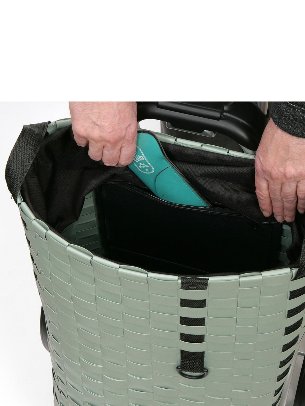 Andersen Shopper Alu Star Shopper Silja Carrello della spesa 65 cm