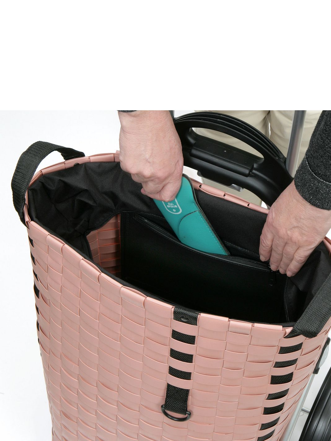 Andersen Shopper Alu Star Shopper Silja Carrello della spesa 65 cm