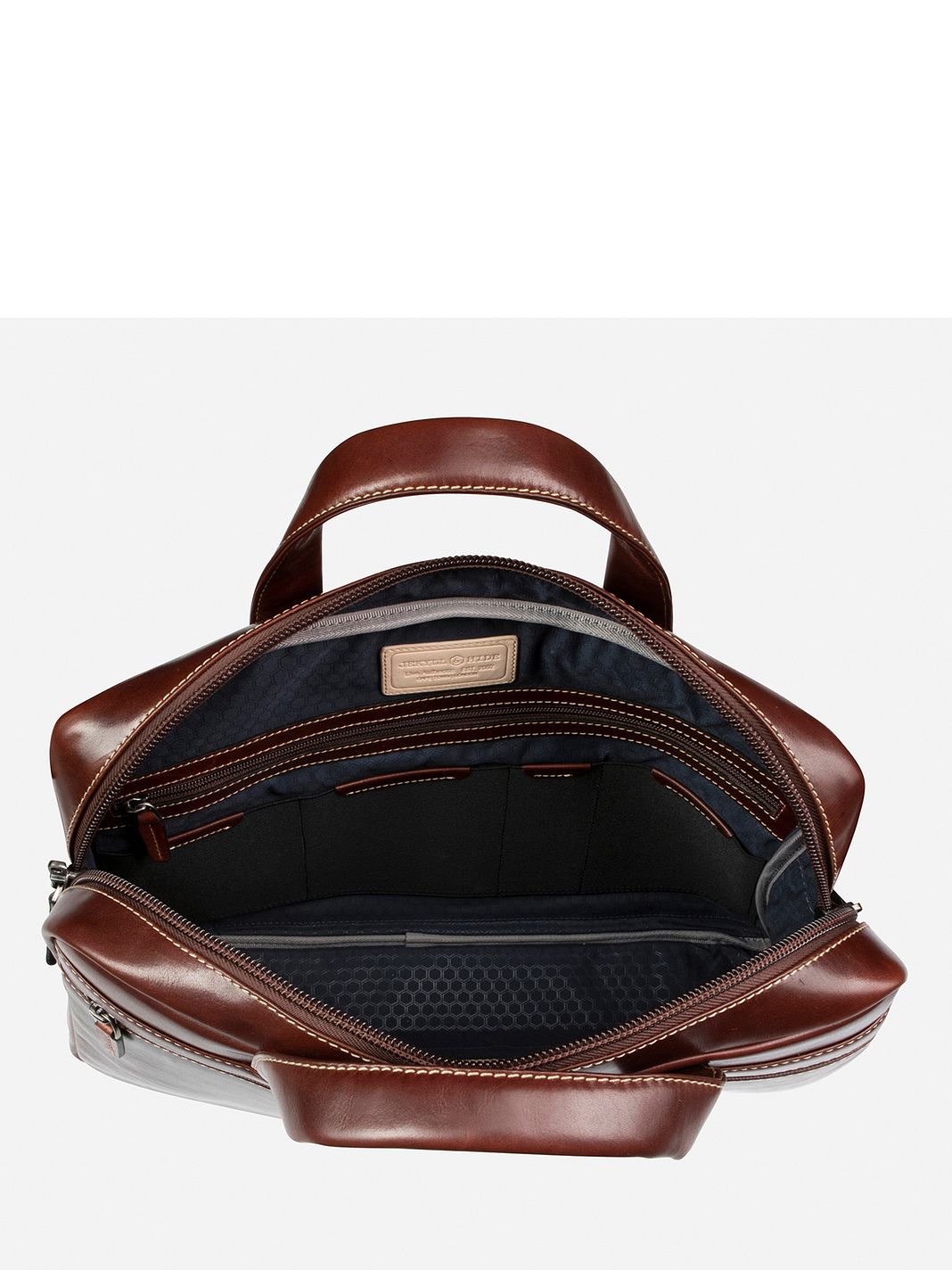 Jekyll & Hide Oxford Valigetta Vera Pelle 38 cm Vano porta PC
