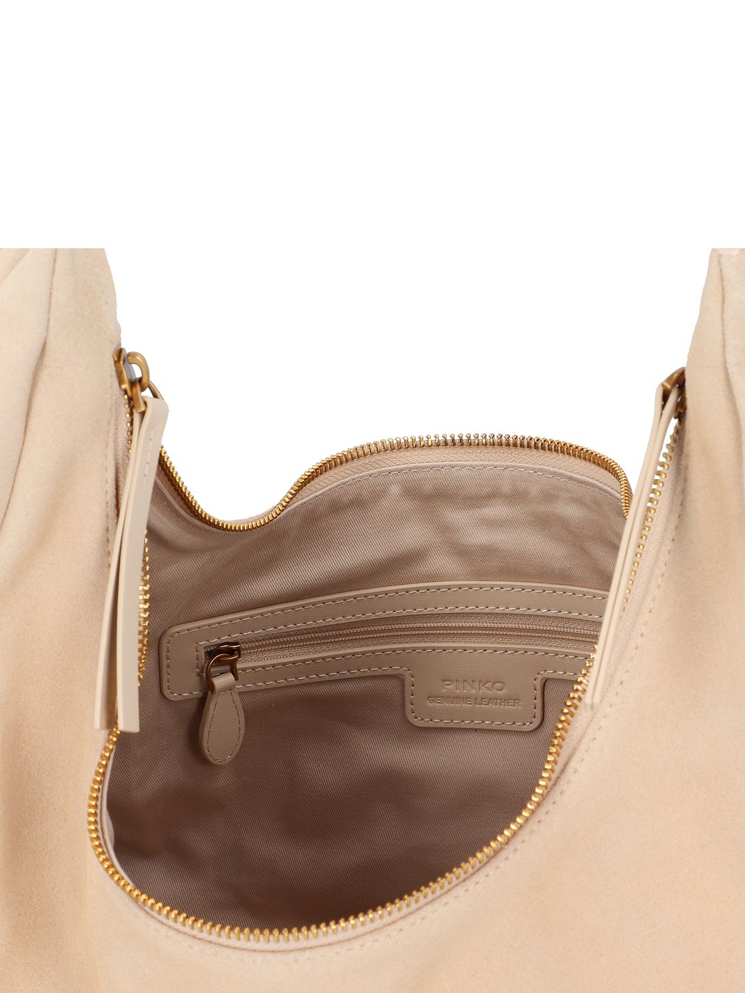 PINKO Slouchy Borsa a spalla Vera Pelle 40 cm PINKO Slouchy Borsa a spalla Vera Pelle 40 cm