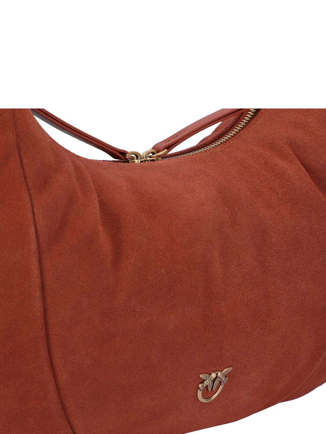 PINKO Slouchy Borsa a spalla Vera Pelle 40 cm PINKO Slouchy Borsa a spalla Vera Pelle 40 cm