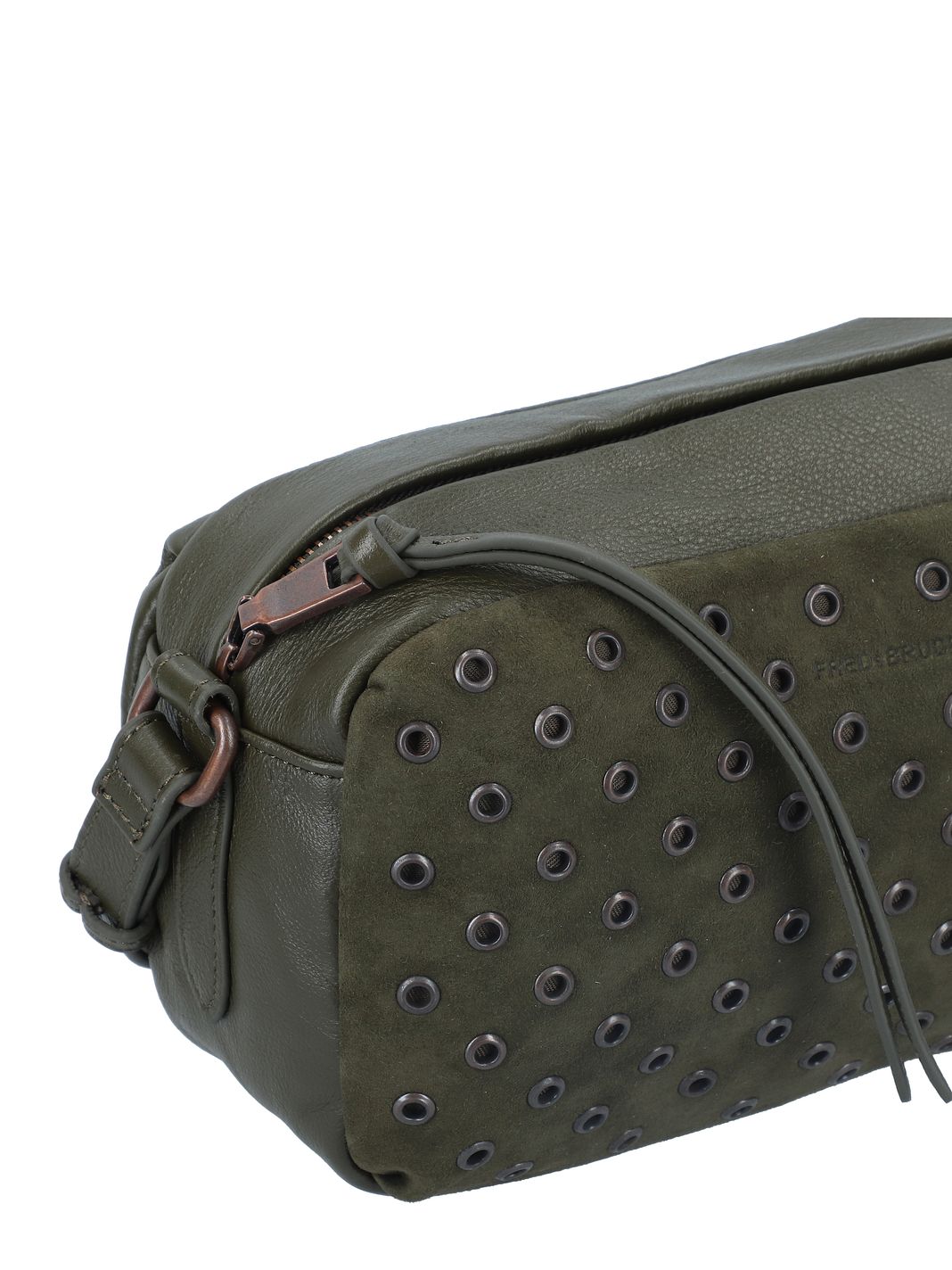 FredsBruder Hey You Rock Borsa a tracolla Vera Pelle 28 cm FredsBruder Hey You Rock Borsa a tracolla Vera Pelle 28 cm