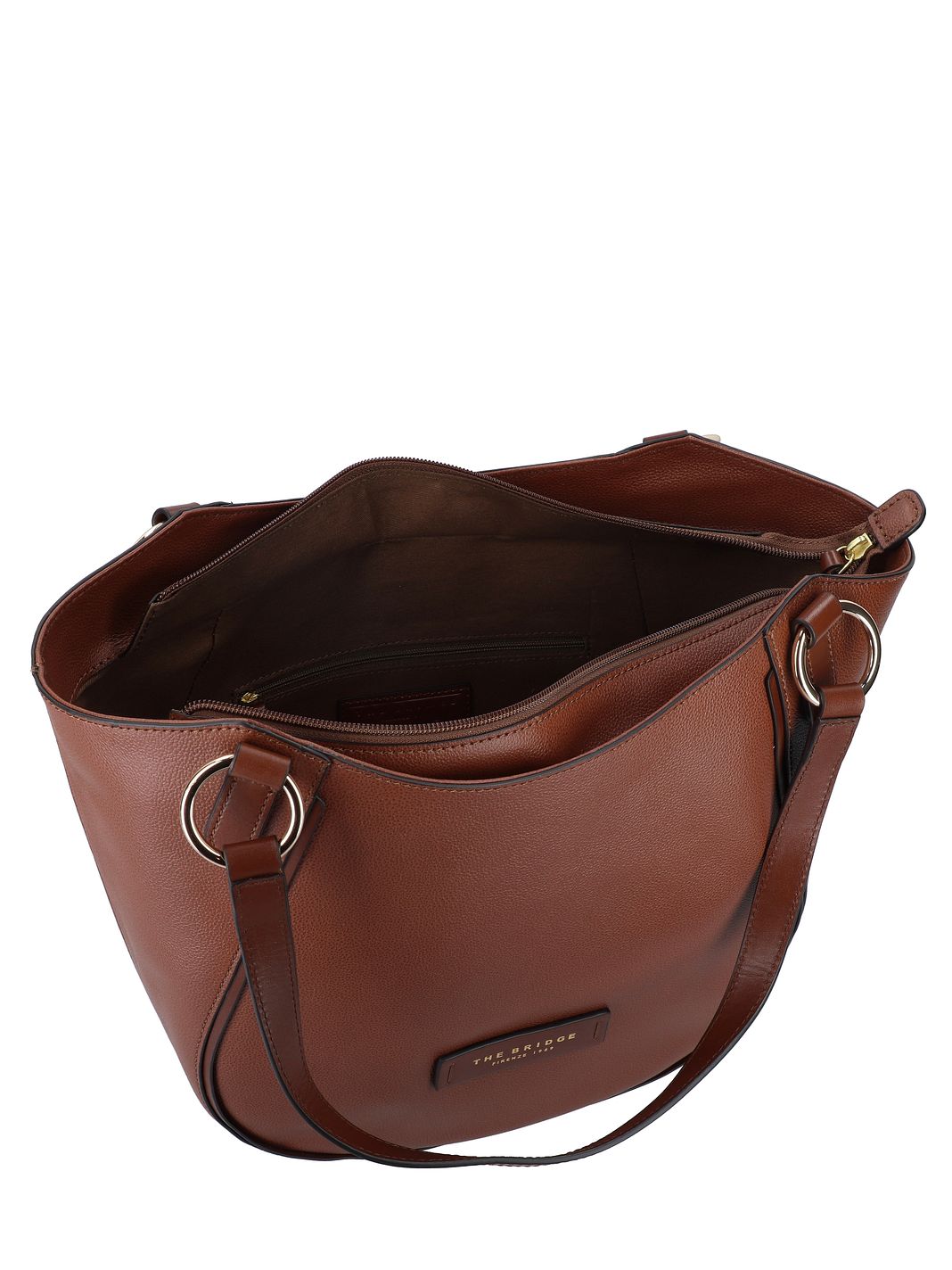 The Bridge Domitilla Borsa shopper Vera Pelle 28 cm The Bridge Domitilla Borsa shopper Vera Pelle 28 cm