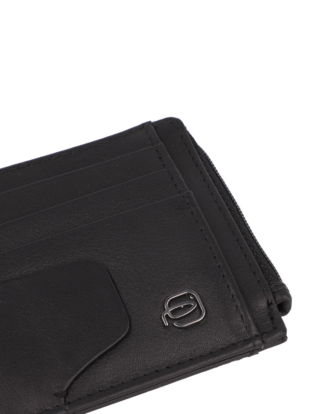 Piquadro Akron Custodia per carta di credito Protezione RFID Vera Pelle 11.5 cm Piquadro Akron Custodia per carta di credito Protezione RFID Vera Pelle 11.5 cm