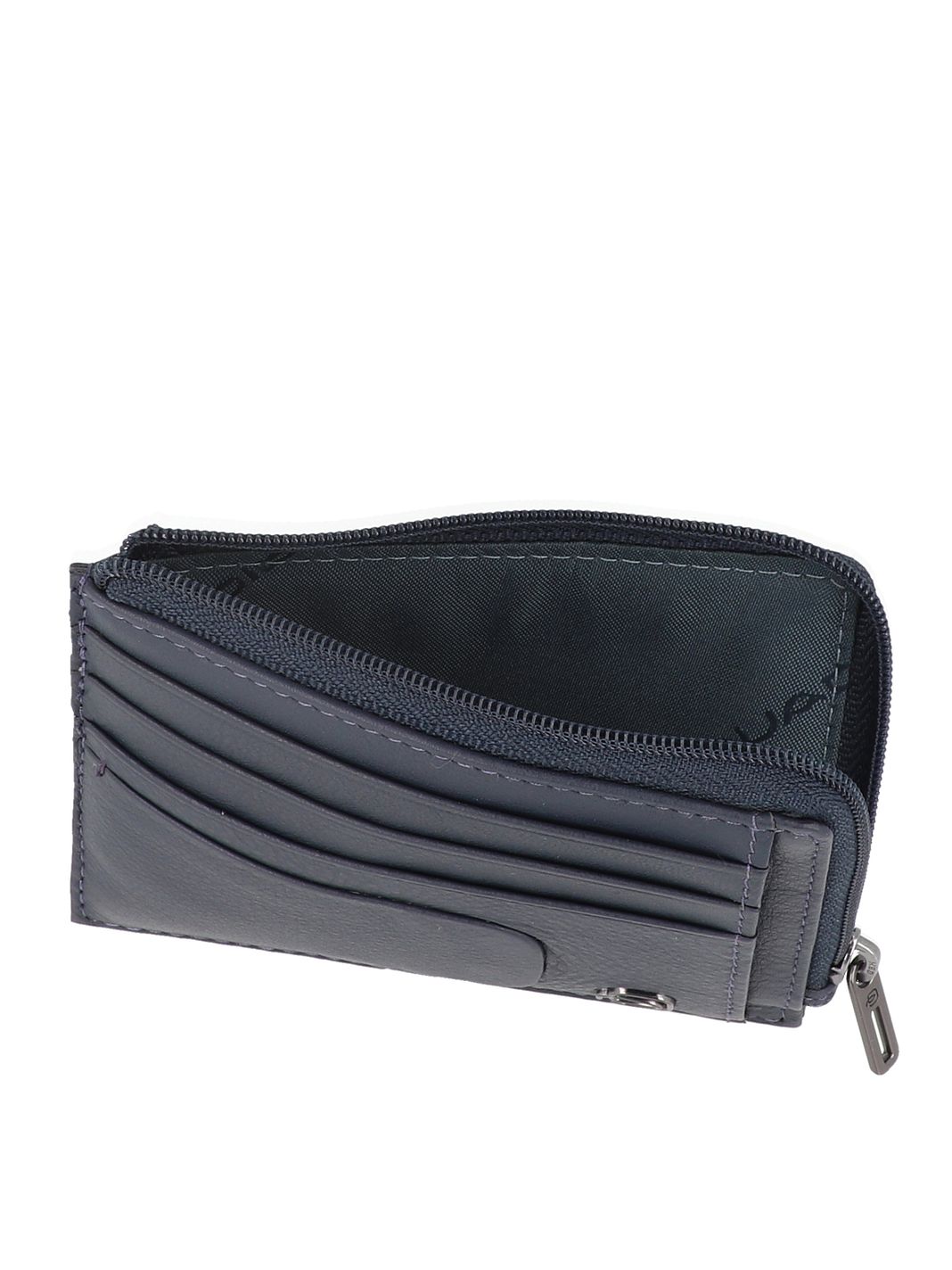 Piquadro Akron Custodia per carta di credito Protezione RFID Vera Pelle 11.5 cm Piquadro Akron Custodia per carta di credito Protezione RFID Vera Pelle 11.5 cm
