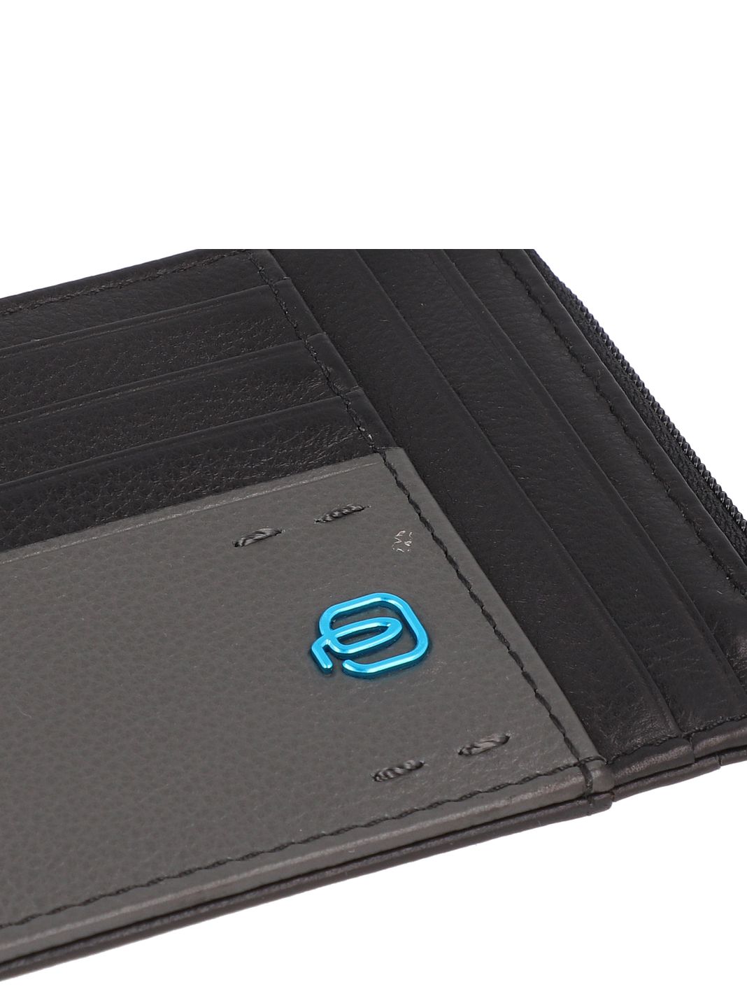 Piquadro Pulse Custodia per carta di credito Protezione RFID Vera Pelle 12 cm Piquadro Pulse Custodia per carta di credito Protezione RFID Vera Pelle 12 cm