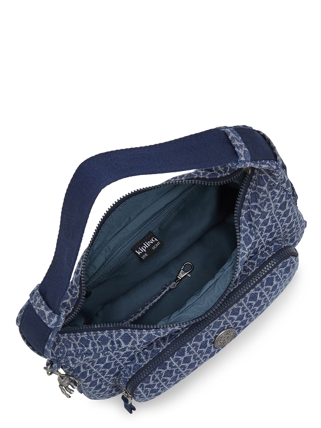 Kipling Denim Love Karis Borsa a spalla S 35 cm Kipling Denim Love Karis Borsa a spalla S 35 cm