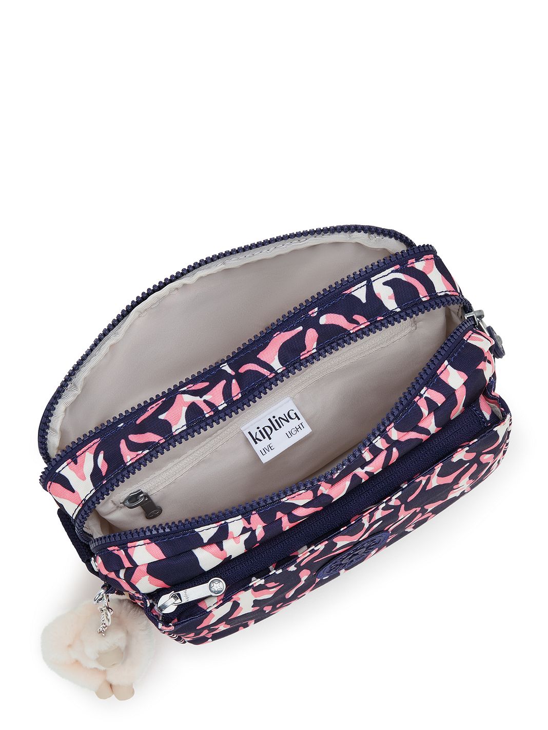 Kipling Basic Prt Abanu Bolsa de hombro M 24 cm Kipling Basic Prt Abanu Bolsa de hombro M 24 cm