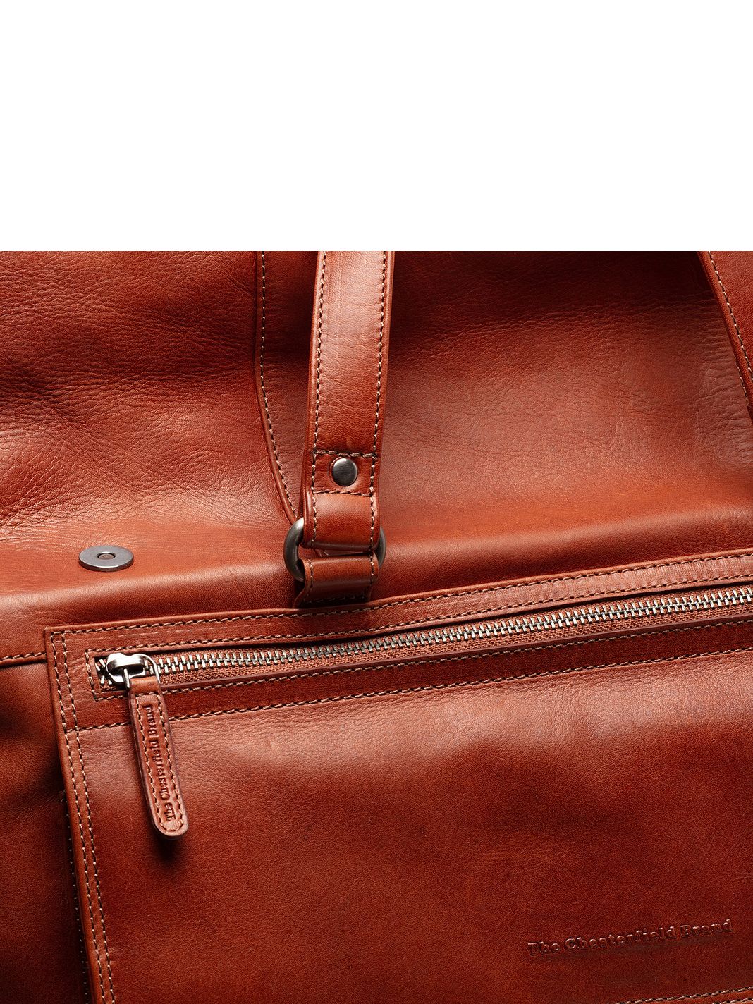 The Chesterfield Brand Lazio Borsa da viaggio Weekender Vera Pelle 50 cm
