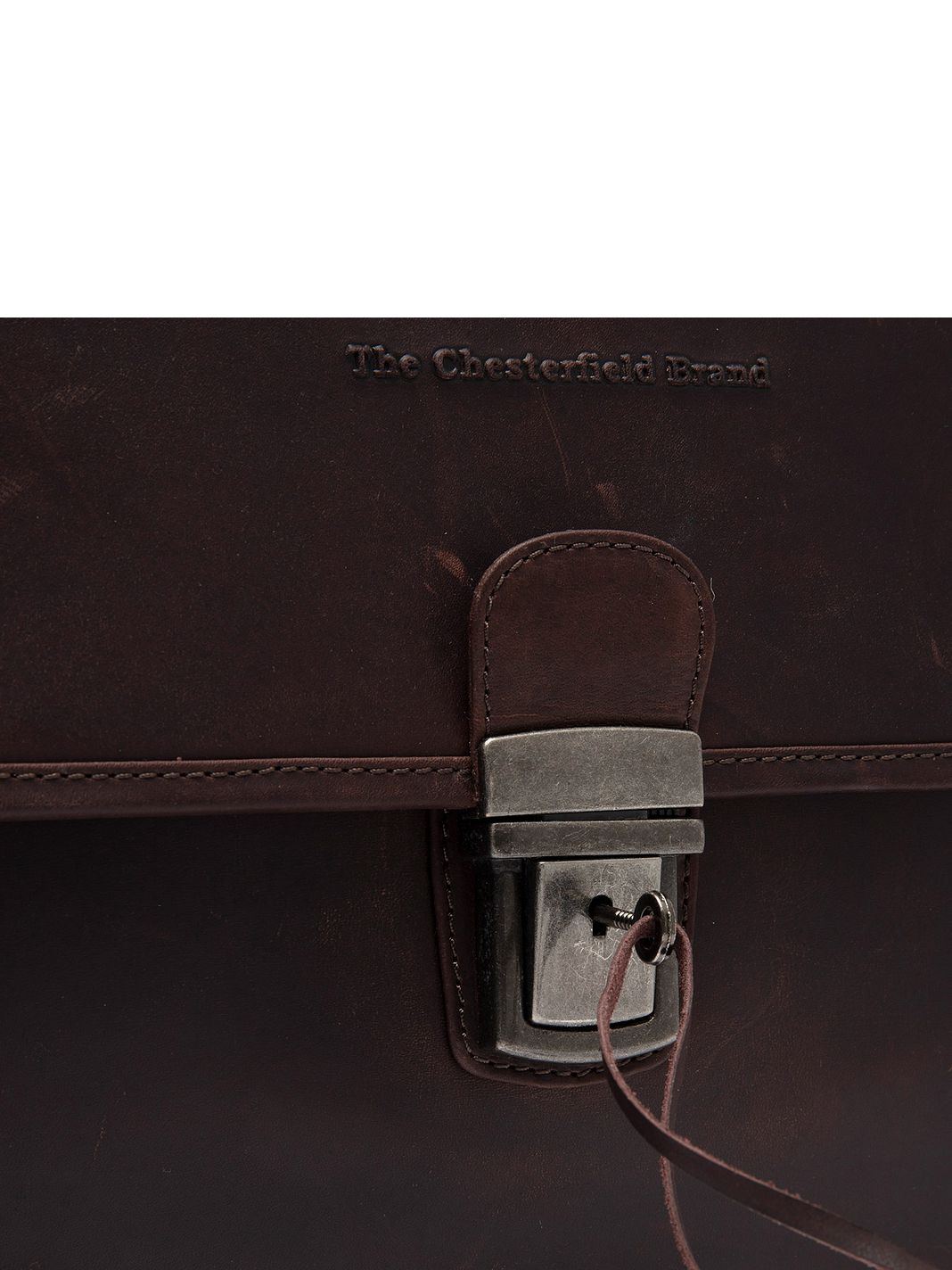 The Chesterfield Brand Glenwood Cartella Messenger Vera Pelle 42 cm Vano porta PC