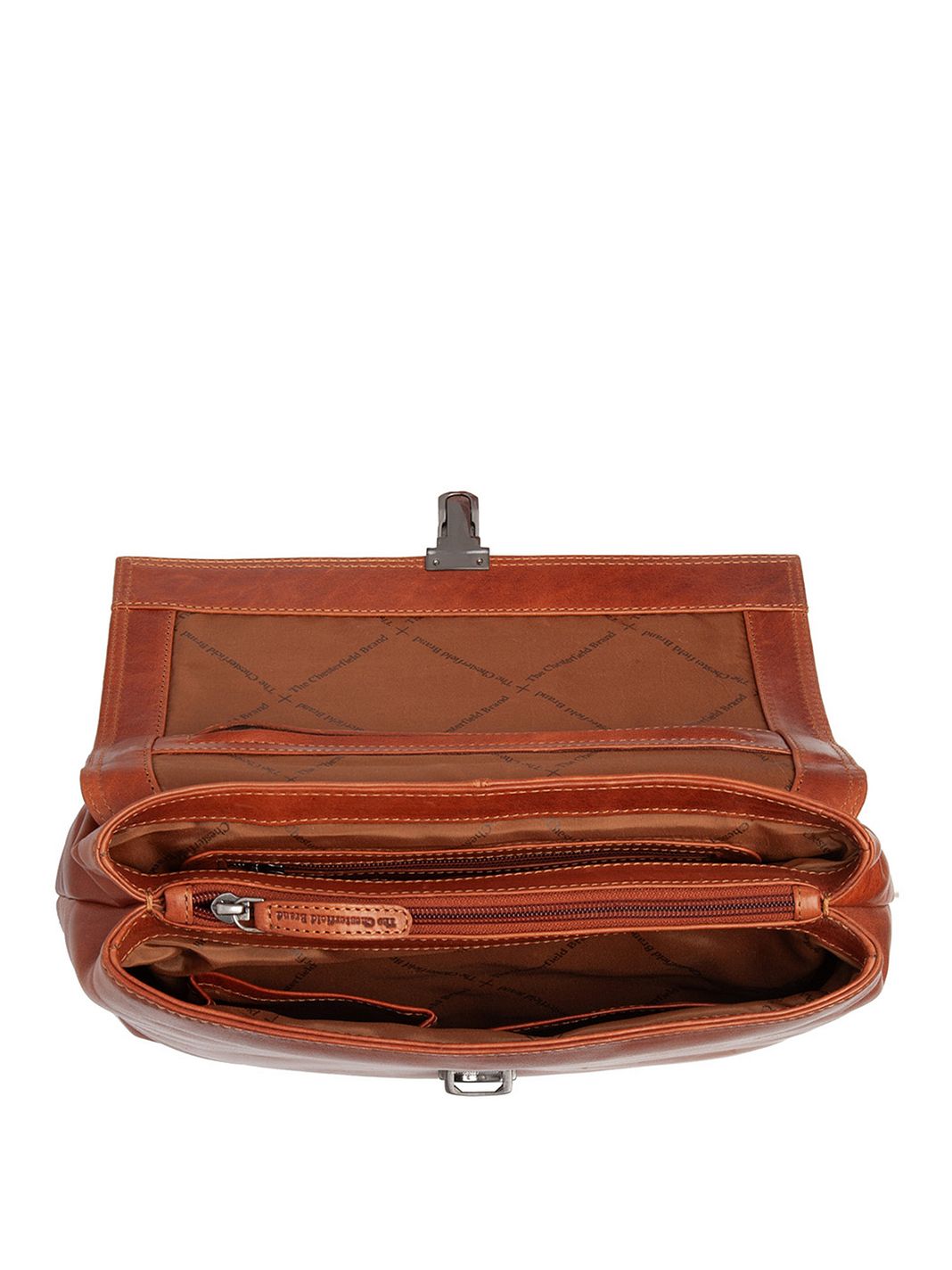 The Chesterfield Brand Renata Cartella Messenger Vera Pelle 29 cm The Chesterfield Brand Renata Cartella Messenger Vera Pelle 29 cm